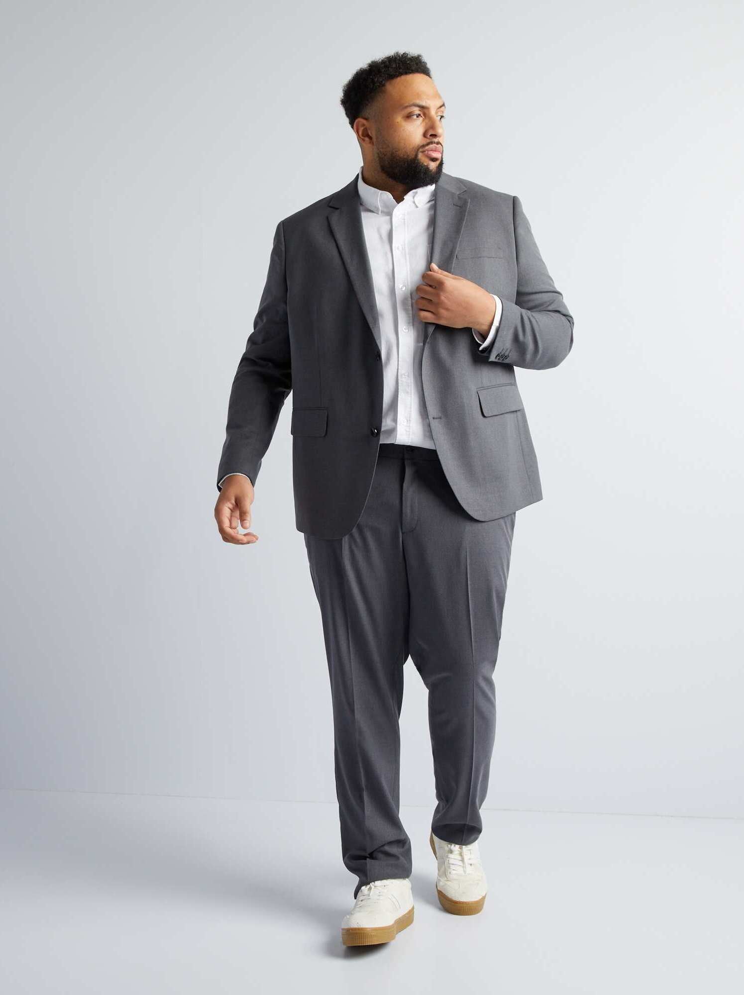 Veste de costume slim - Gris
