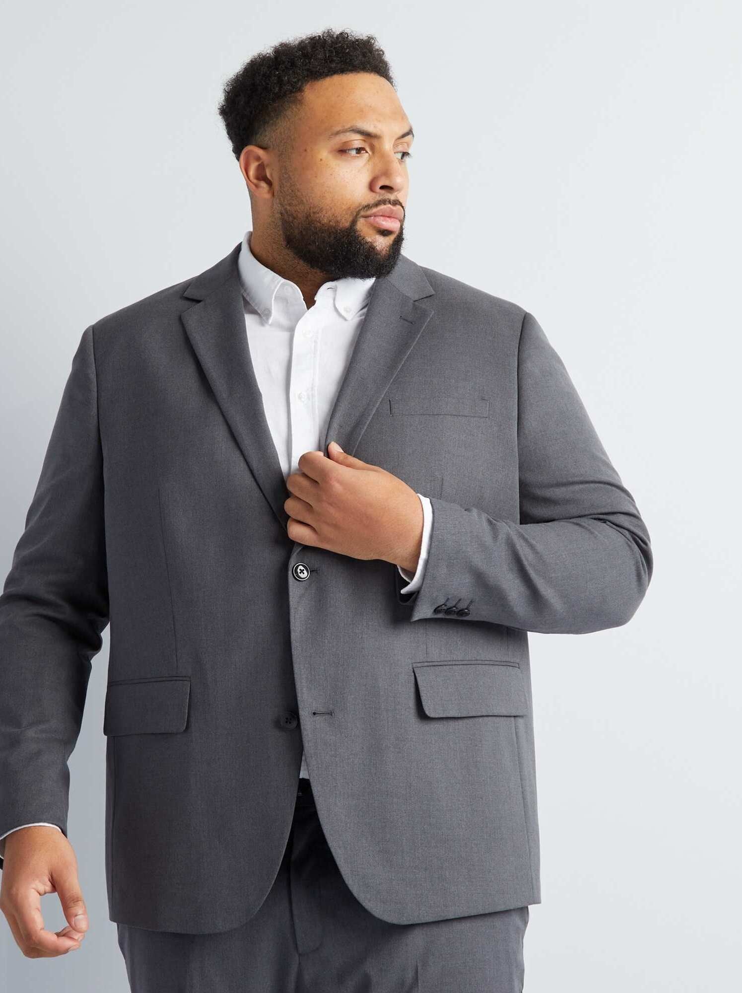 Veste de costume slim - Gris