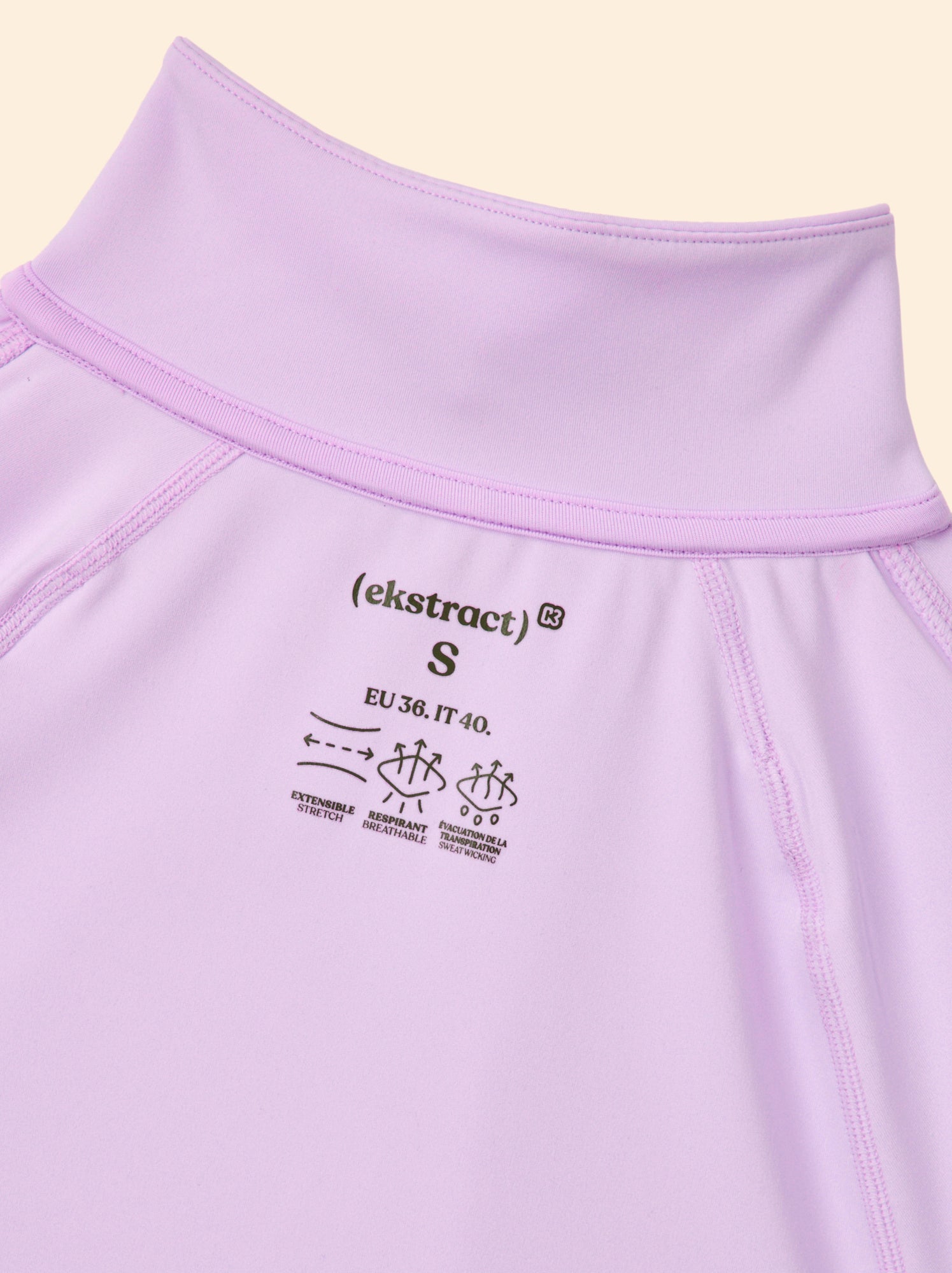 Veste de sport zippée - (ekstract) - Violet