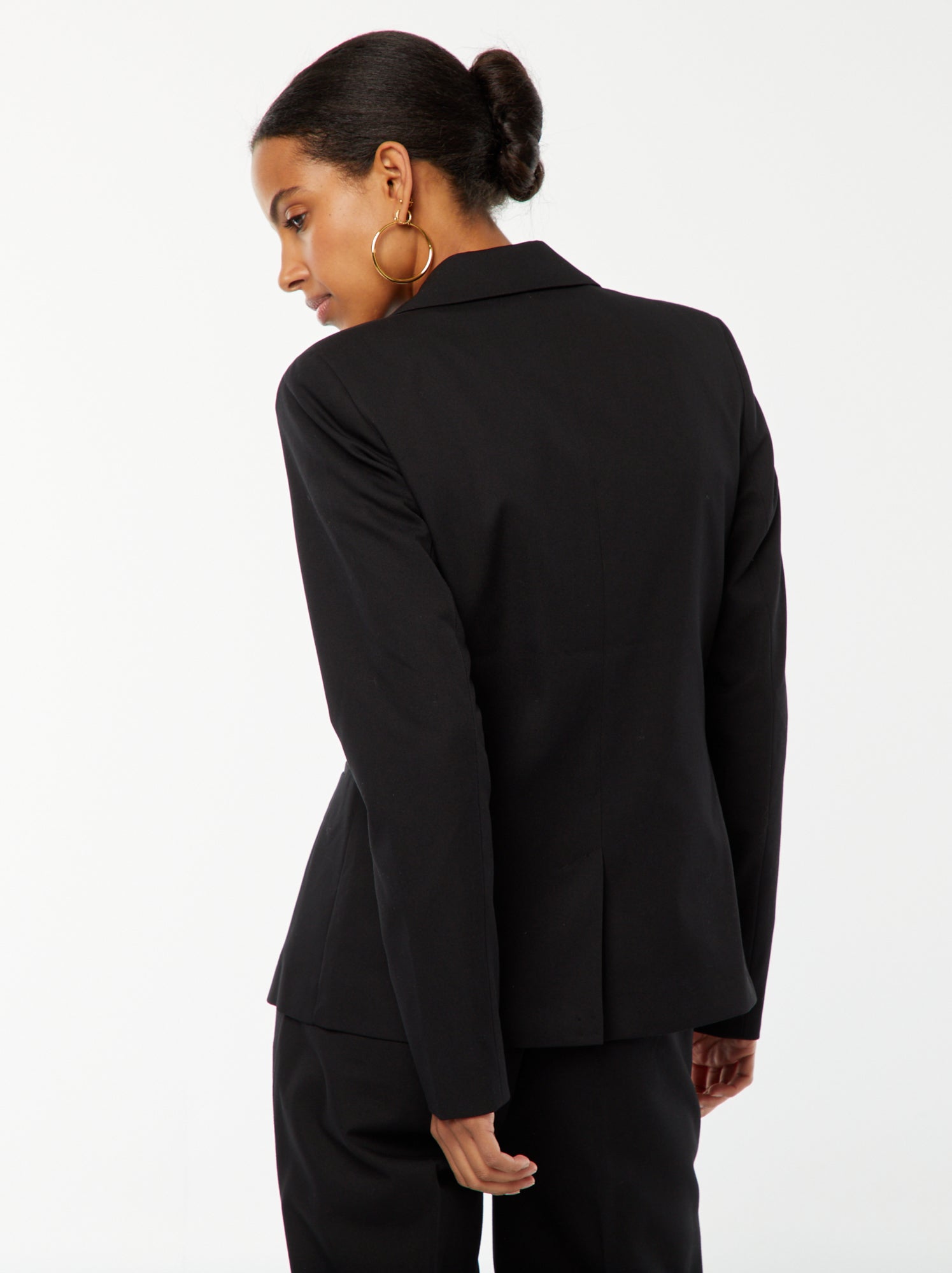 Veste de tailleur à manches longues - Noir
