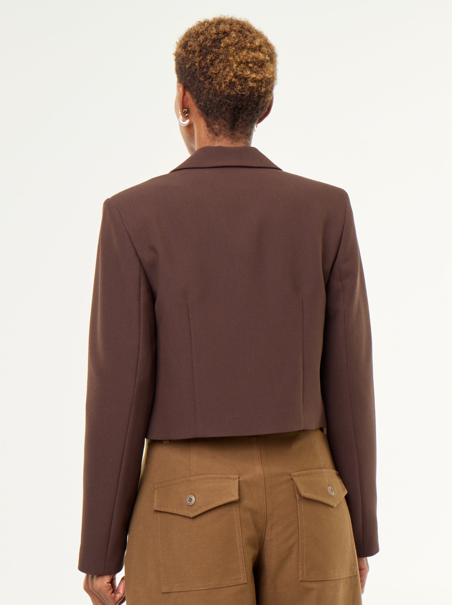 Veste de tailleur - Marron