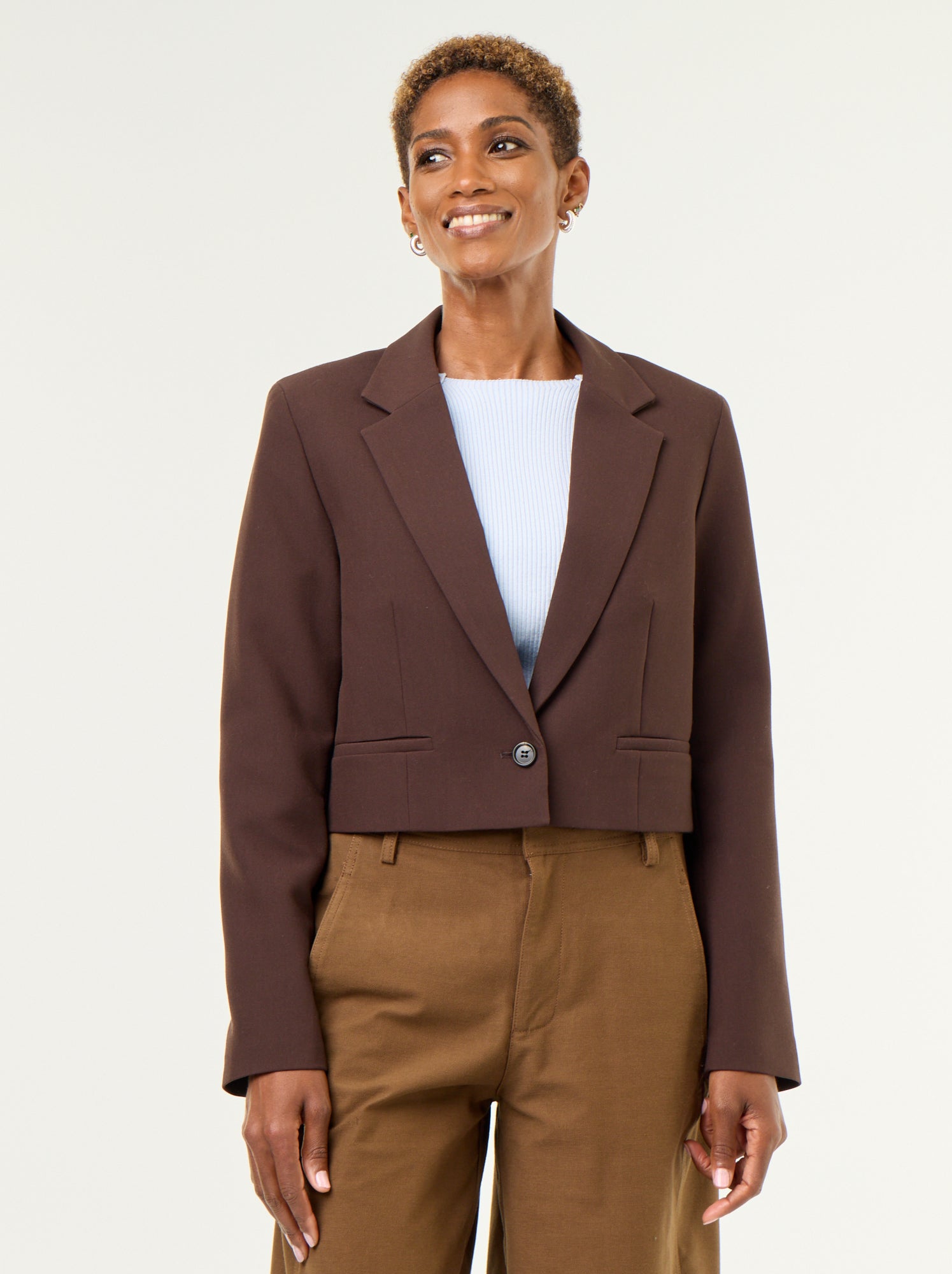 Veste de tailleur - Marron