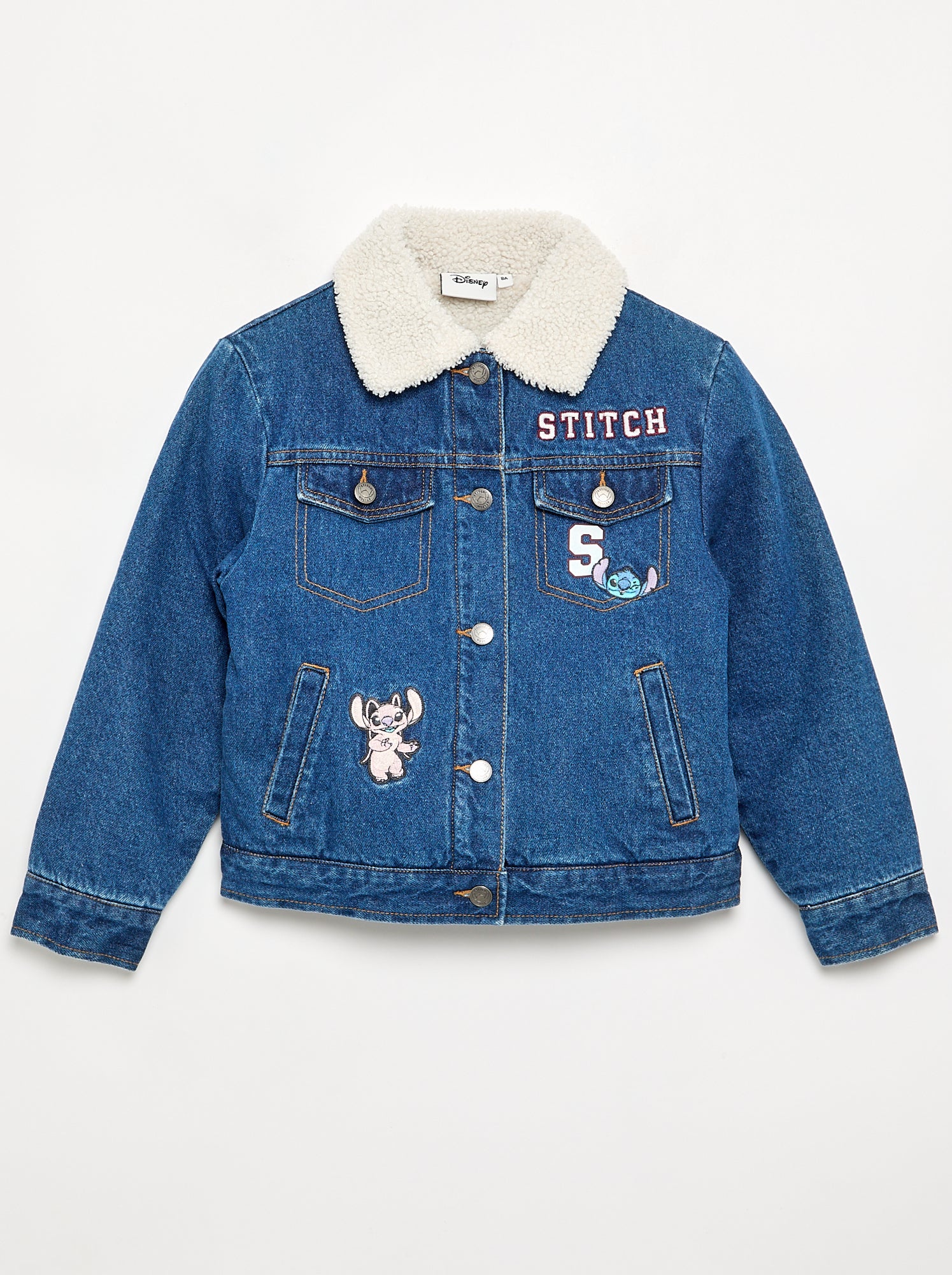 Veste en denim 'Disney' 'Stitch' - Bleu