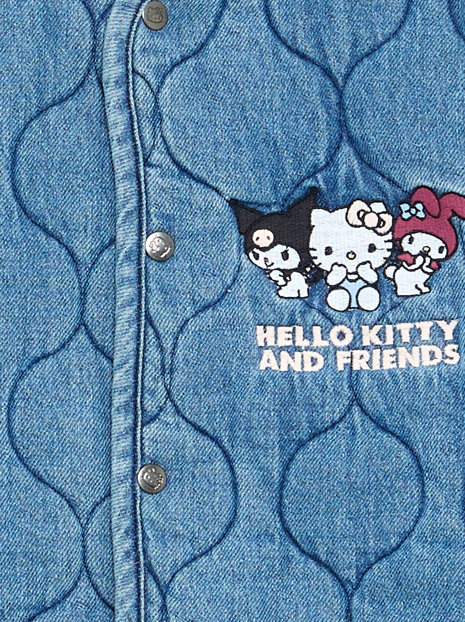 Veste en denim 'Hello Kitty' - Bleu