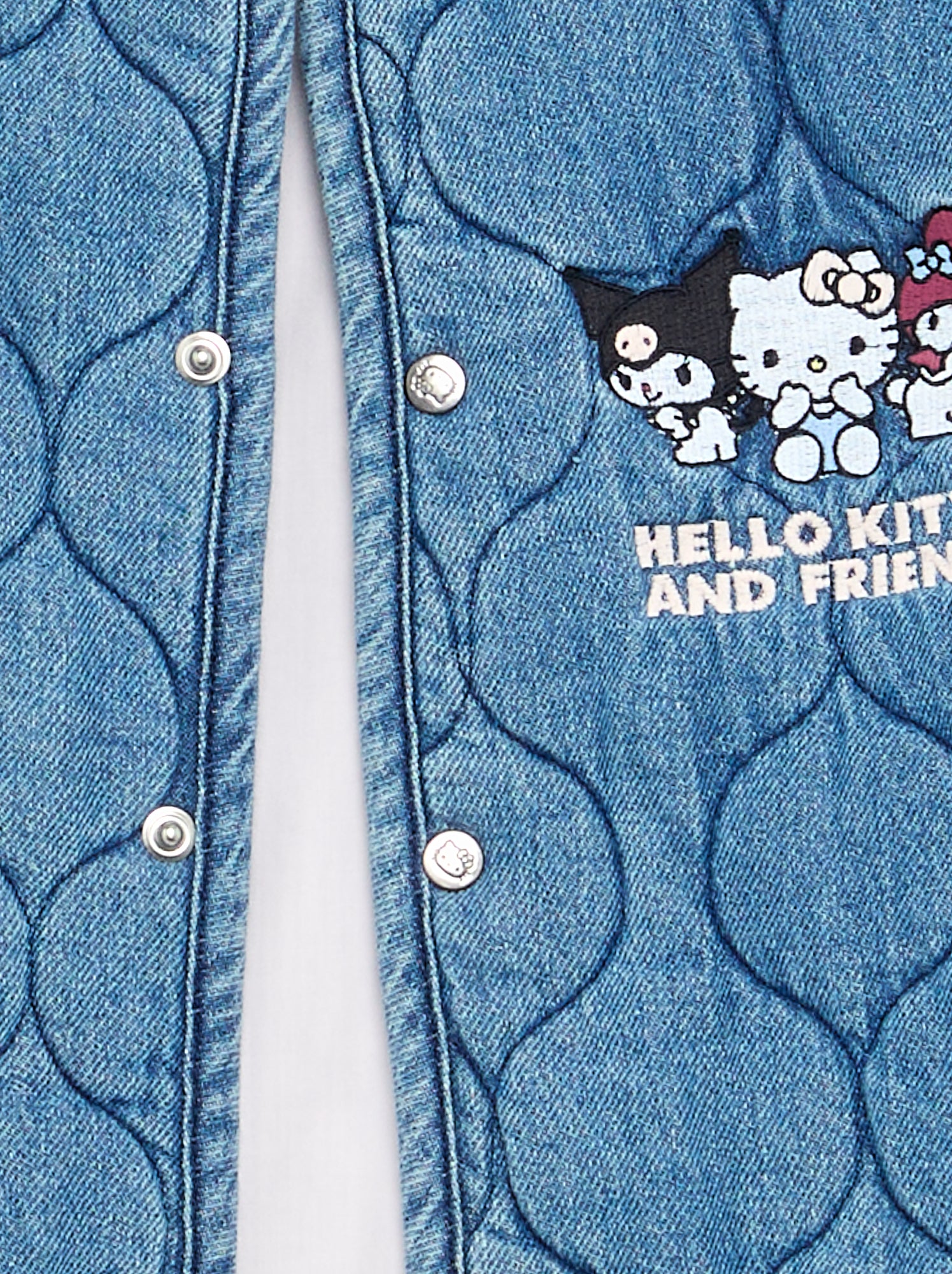 Veste en denim 'Hello Kitty' - Bleu