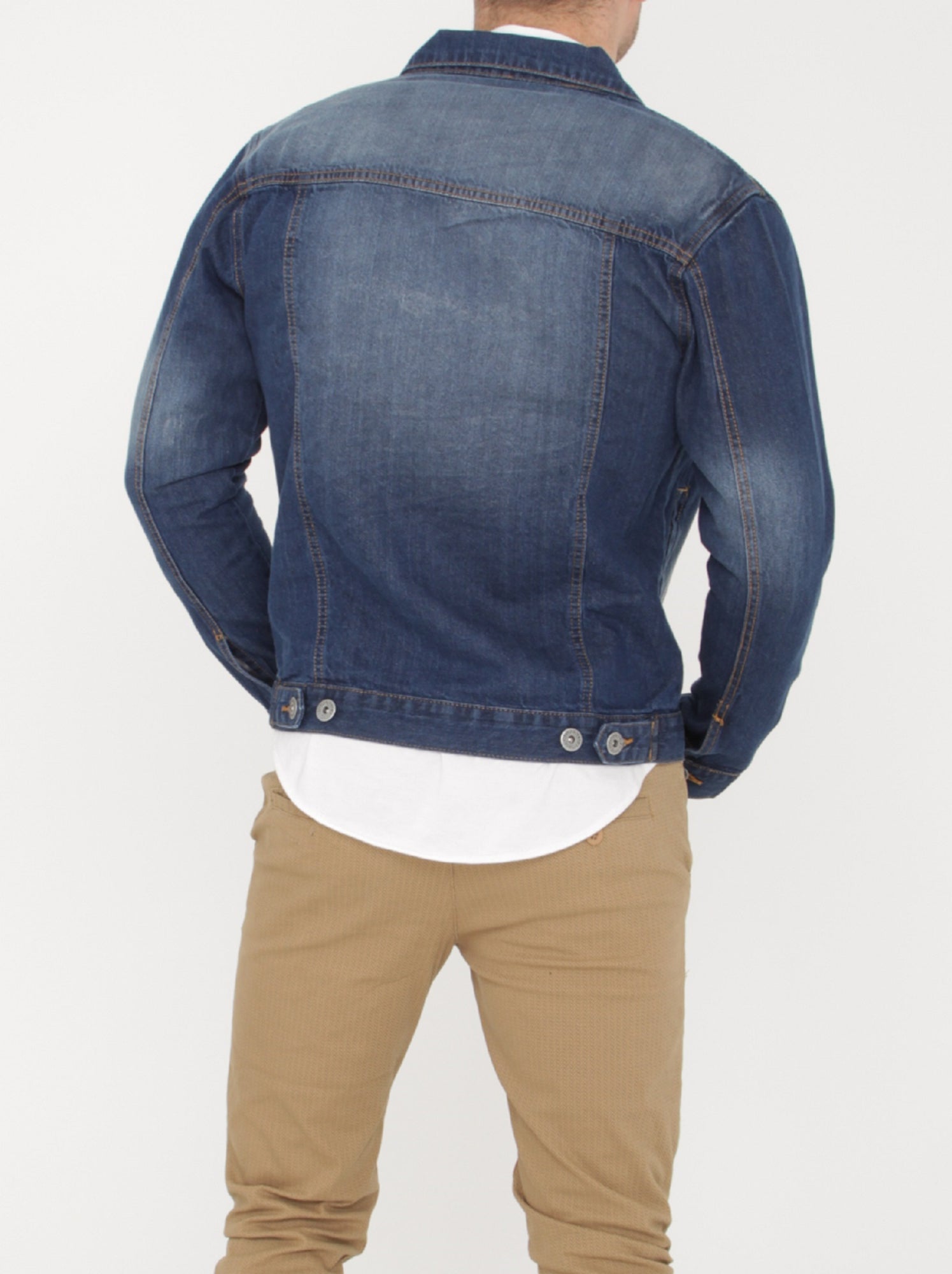 Veste en jean - Bleu denim