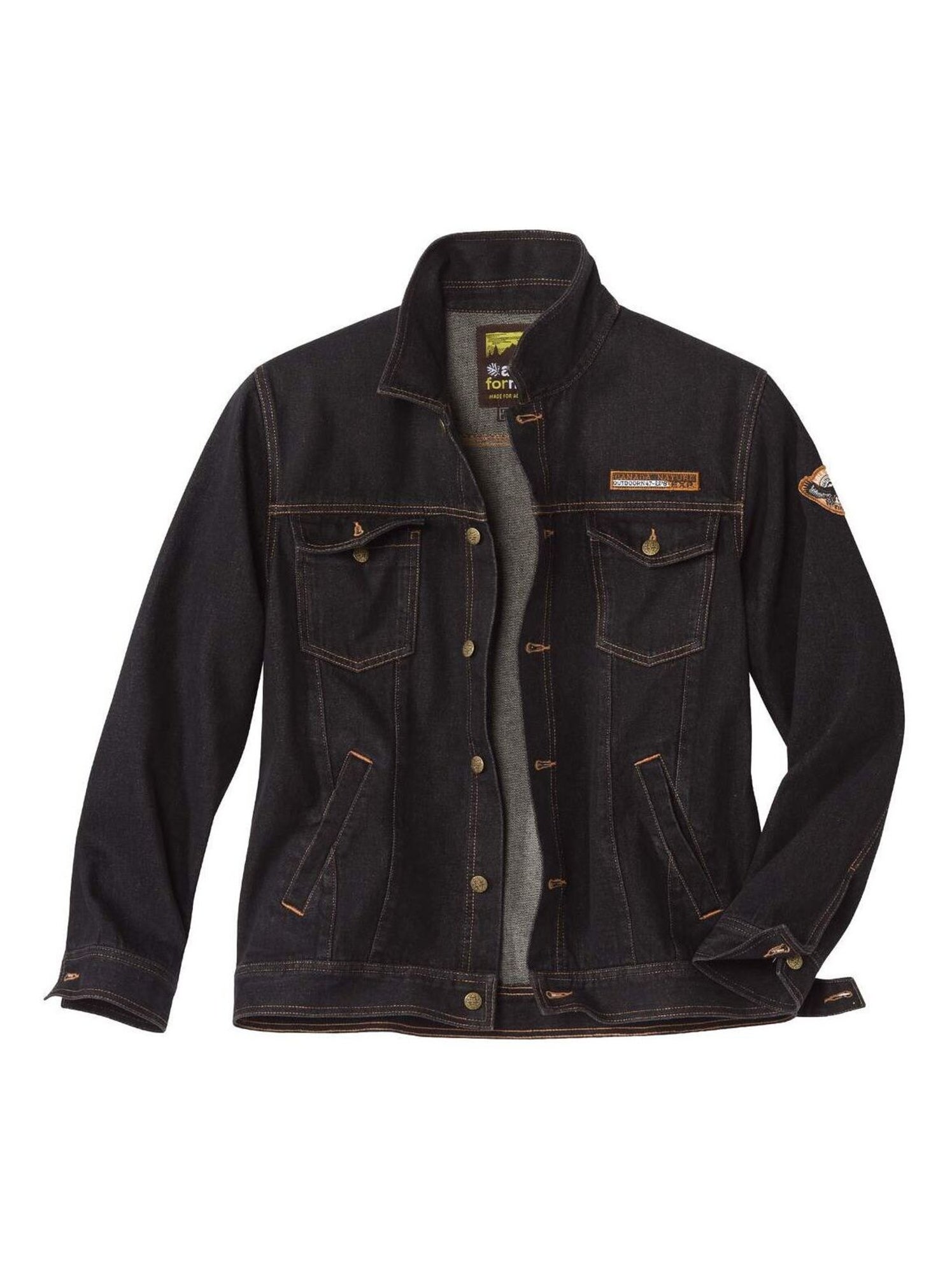 Veste en Jean Eagle Canyon   - ATLAS FOR MEN - Noir