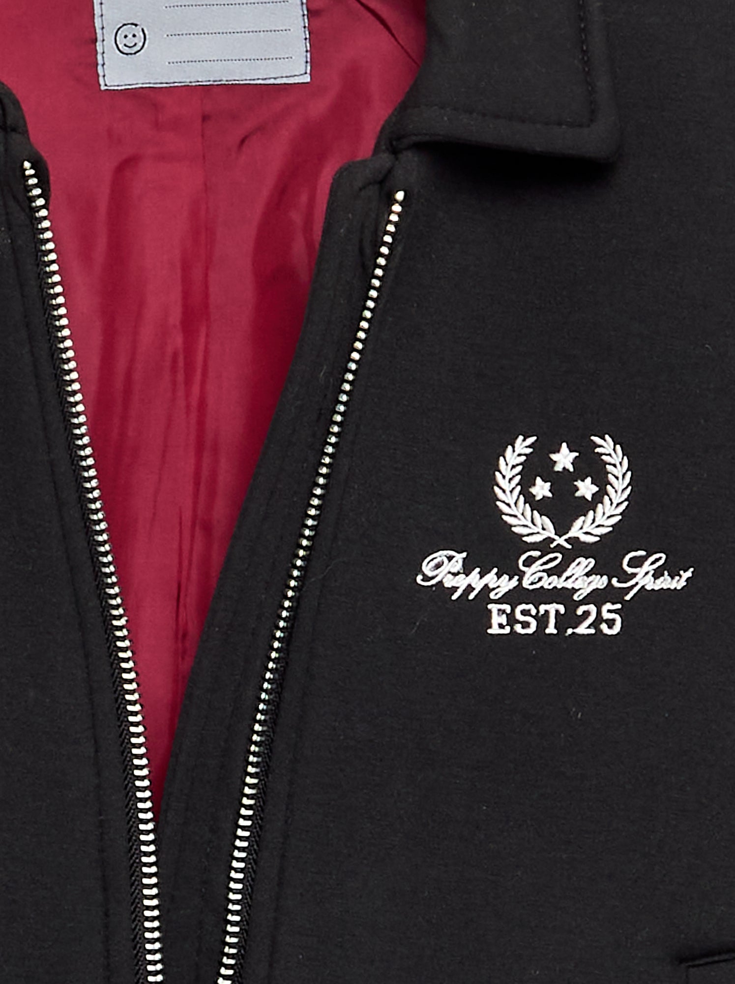 Veste esprit collègue à manches longues - Noir