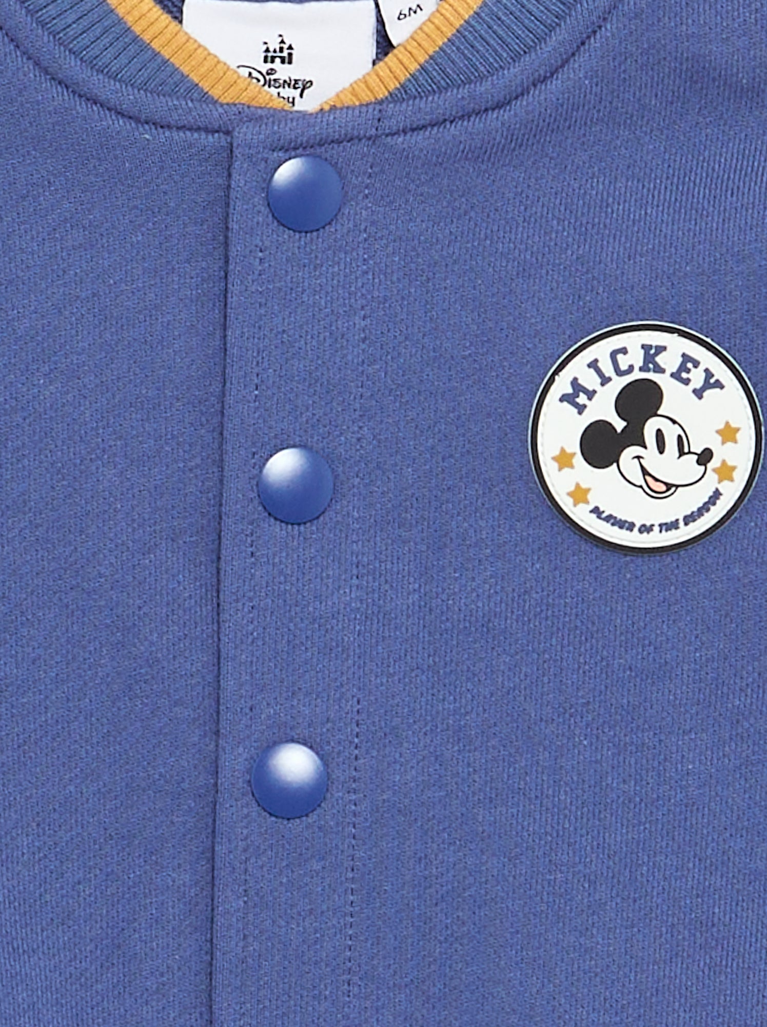 Veste esprit universitaire 'Mickey' 'Disney' - Bleu