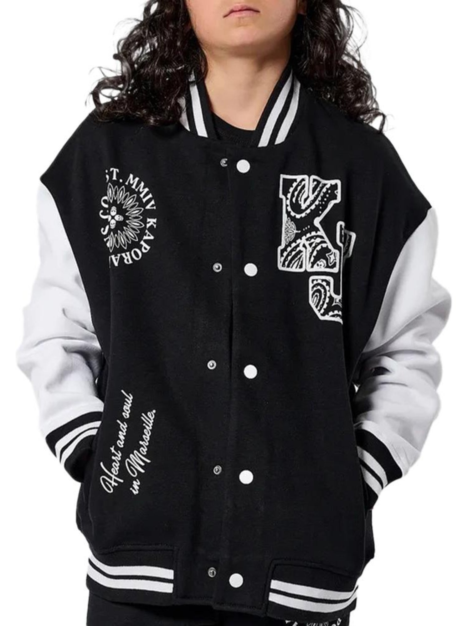 Veste garçon kaporal - Noir