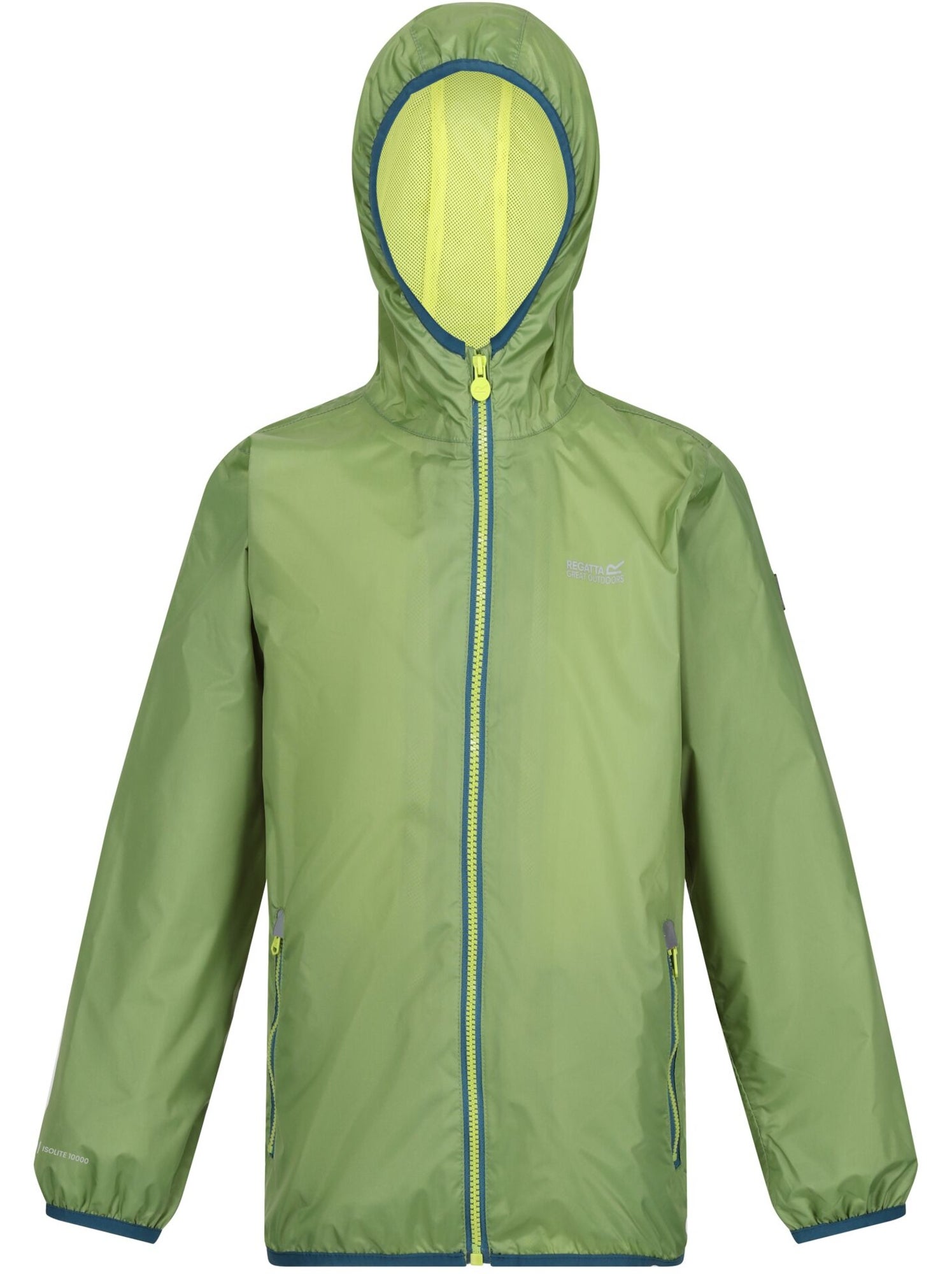 Veste imperméable lever - regatta - Vert fluo