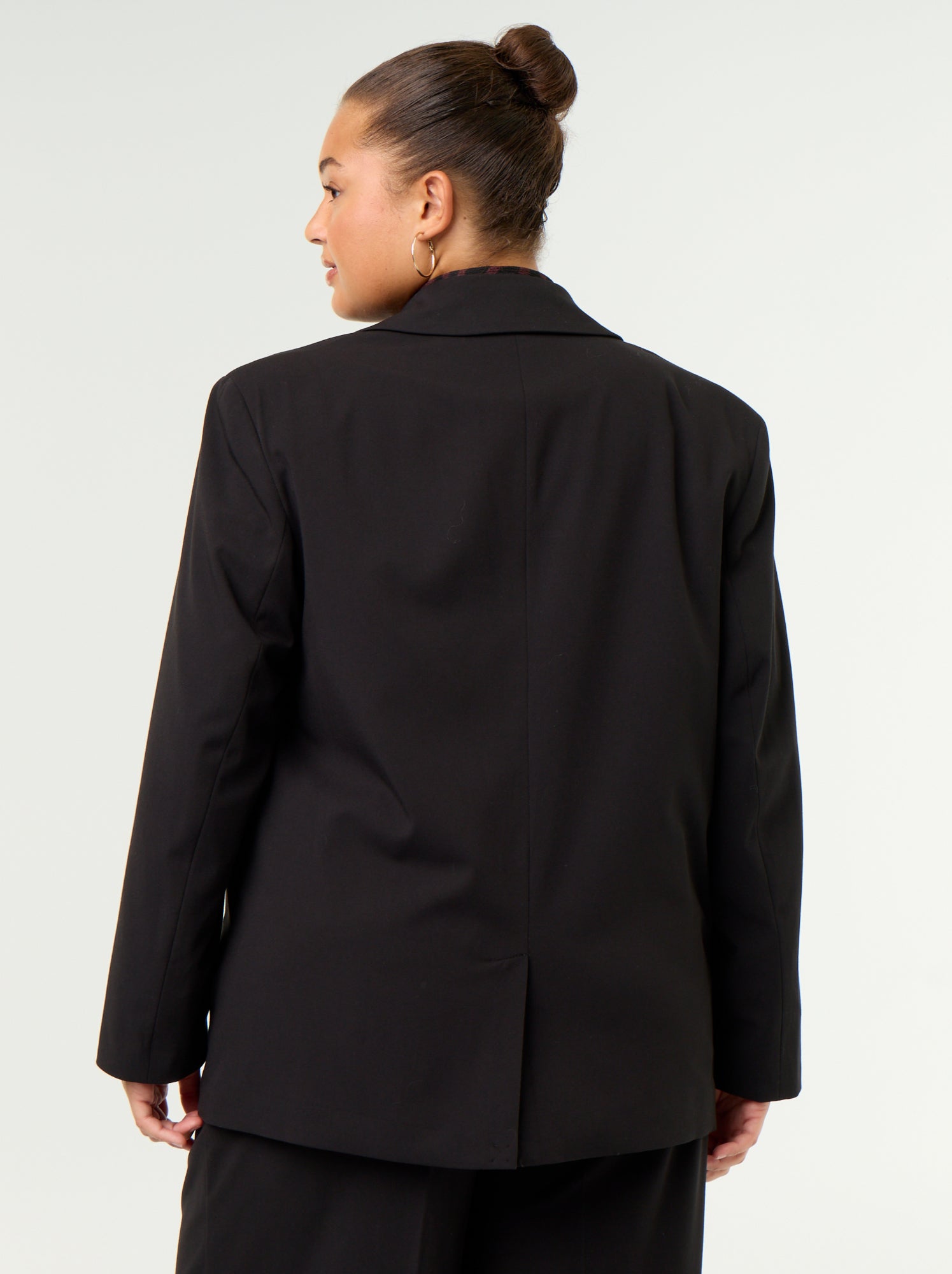Veste longue de tailleur - Noir