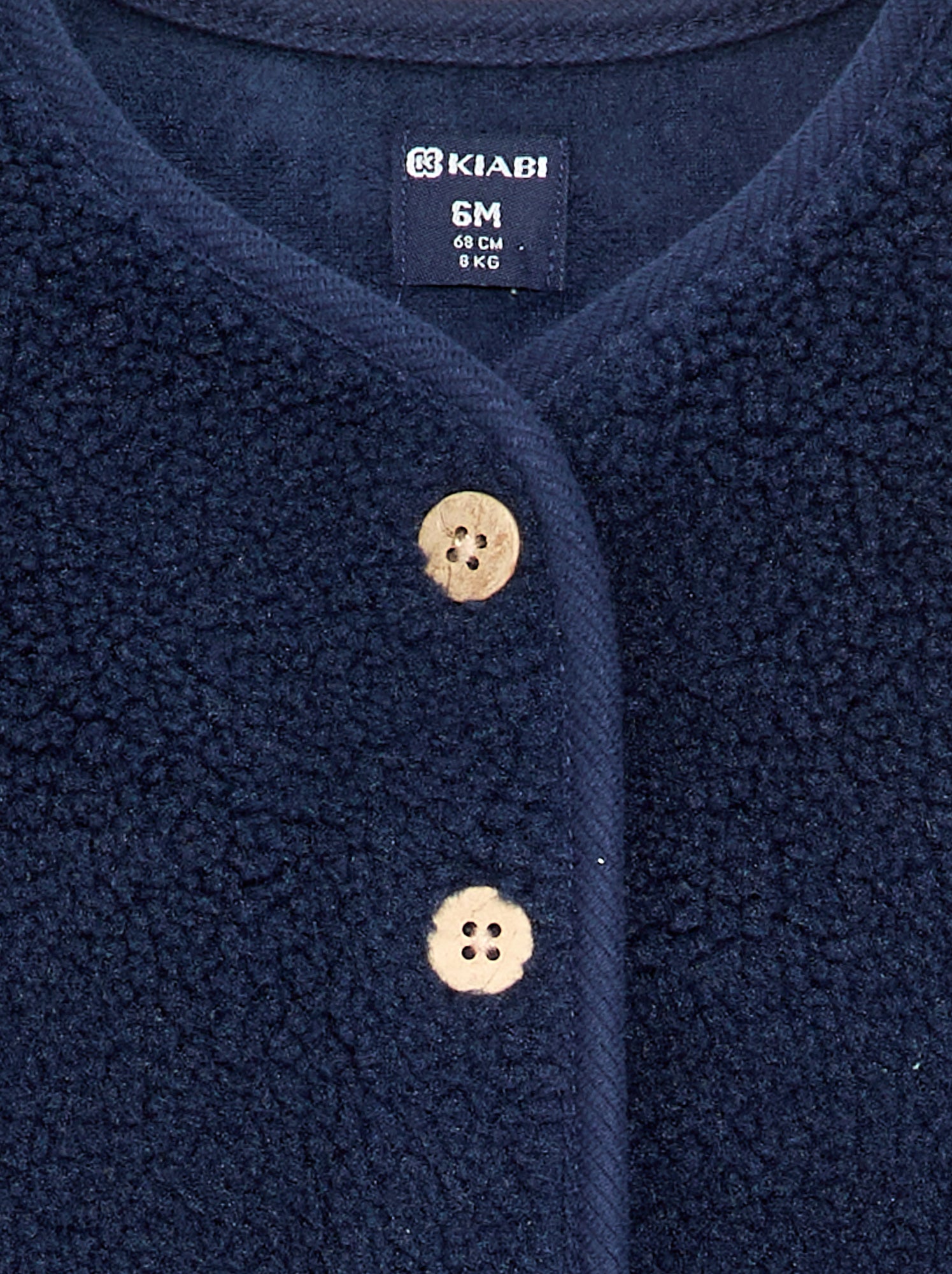Veste sans manches effet moutonné - Noir