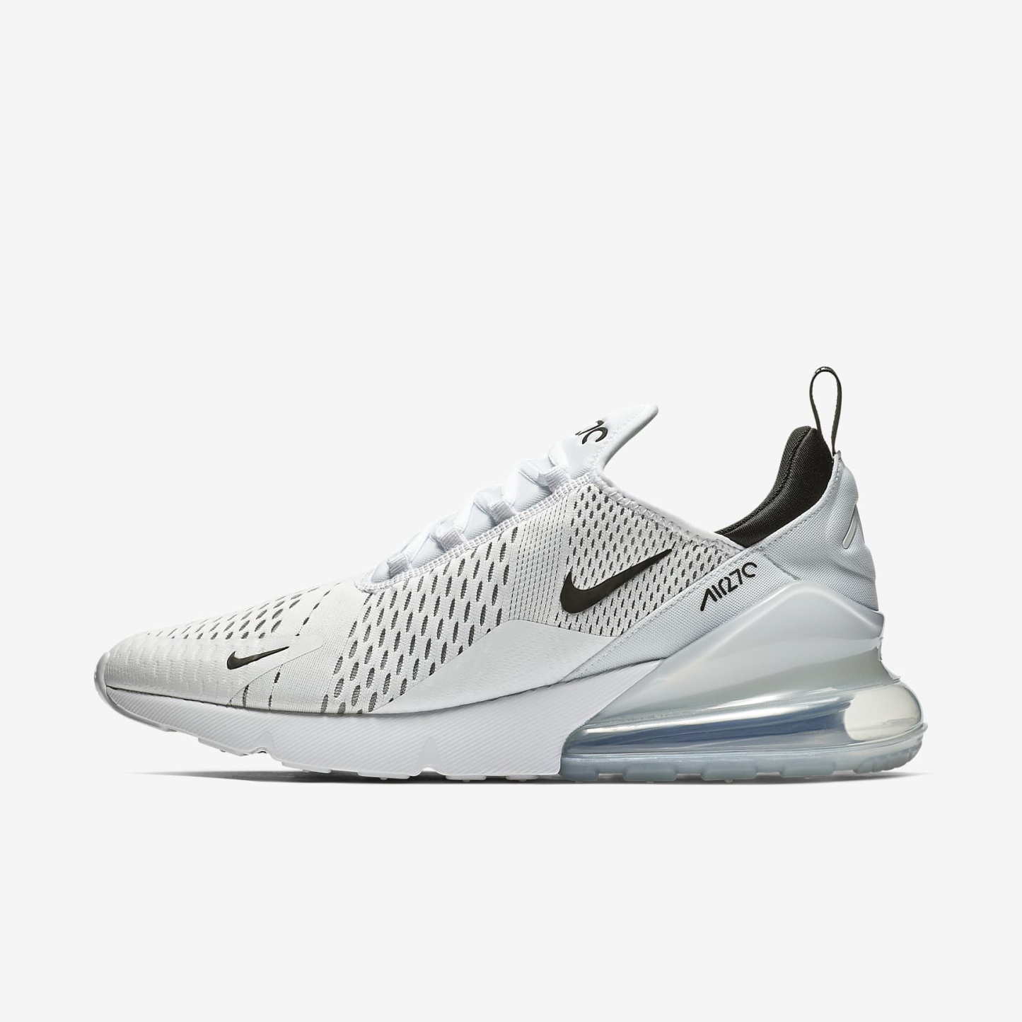 Nike Air Max 270 Herrenschuh – Weiß/Weiß/Schwarz