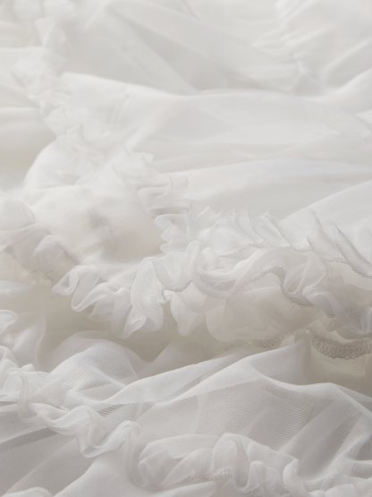 Multi-Layered Petticoat for Effortless Volume-Black - Black
