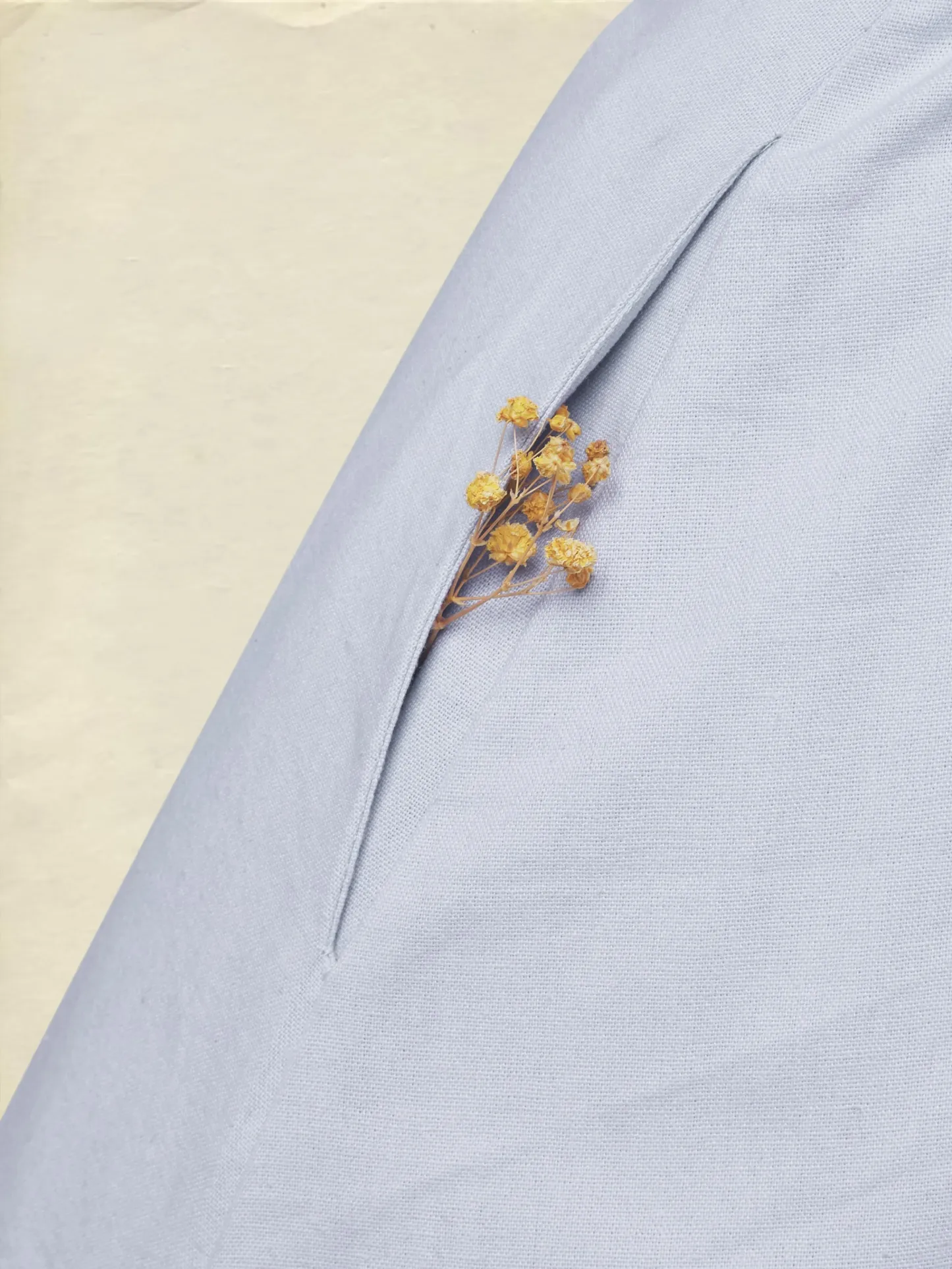 Midi Linen Dress, Half Sleeve, Shawl Collar, Plain, Button Design, French Vintage, lavender - lavender