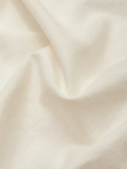 Maxi Linen Dress, Sleeveless, Sweetheart Neckline, Plain, Lace, Vintage, White - White
