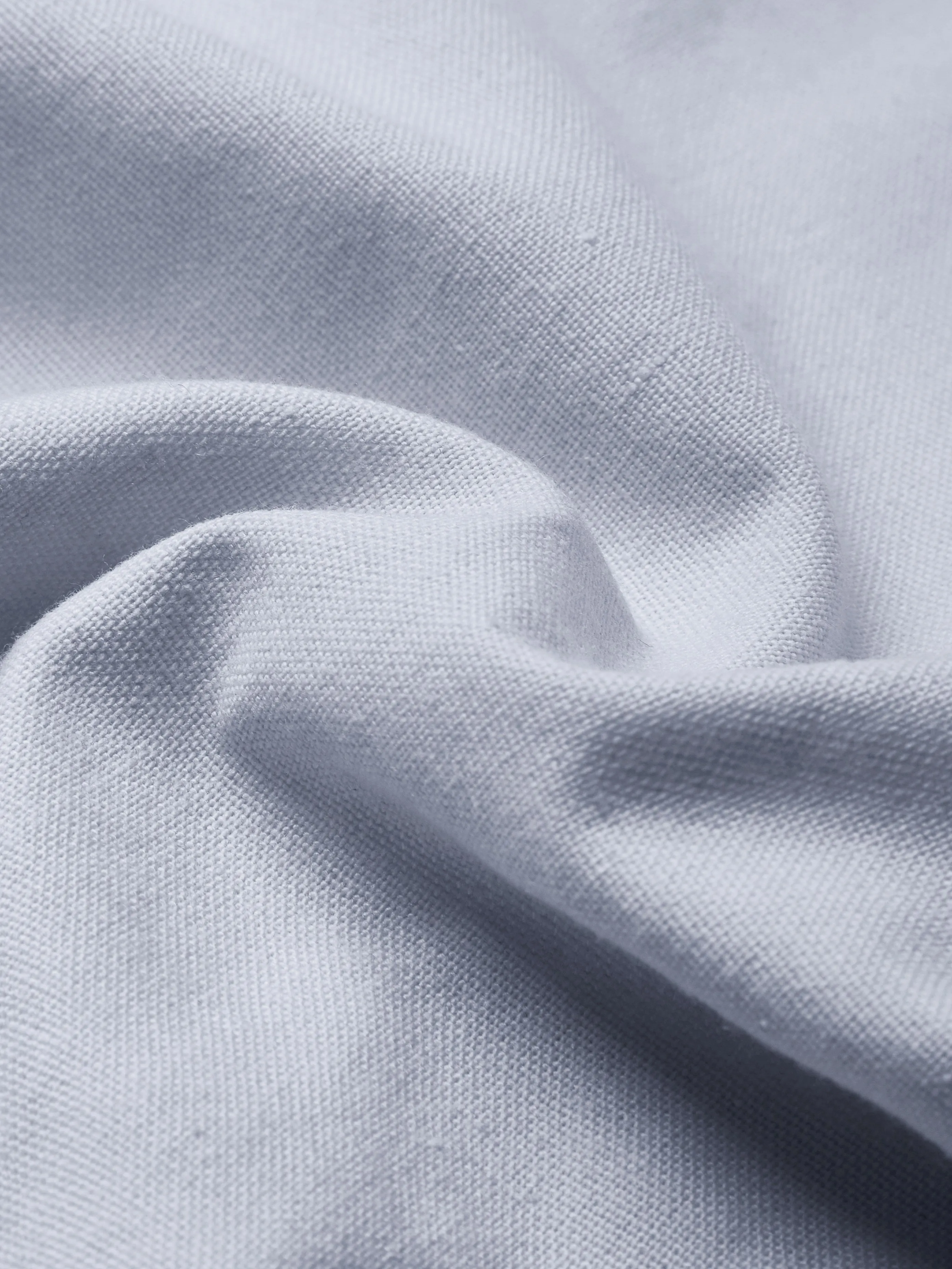 Midi Linen Dress, Half Sleeve, Shawl Collar, Plain, Button Design, French Vintage, lavender - lavender