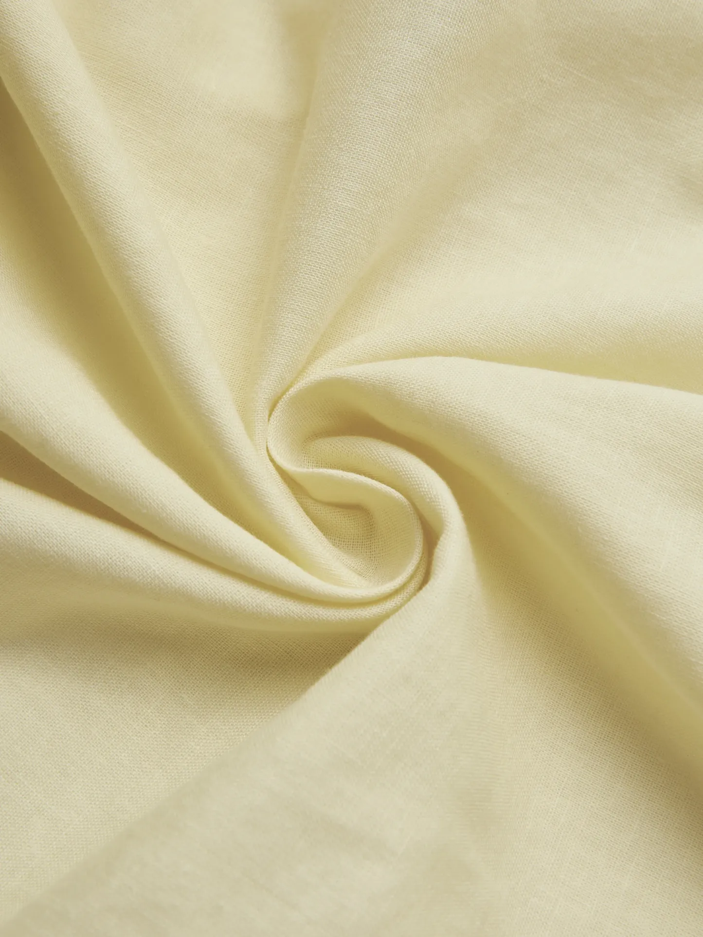 Maxi Linen Dress, Sleeveless, Square Neck, Plain, Bow, French Vintage, Light Yellow - Light Yellow