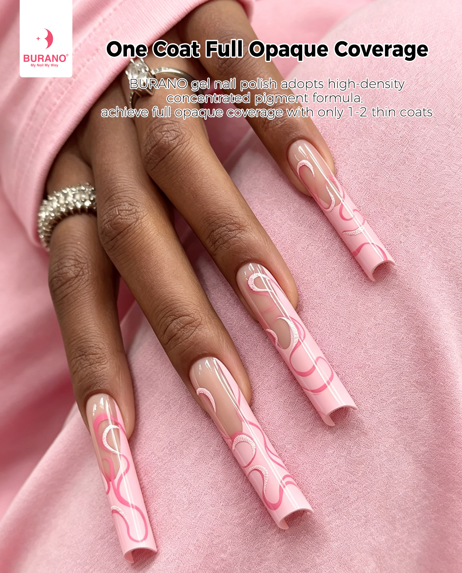BURANO Gel Nail Polish Pink