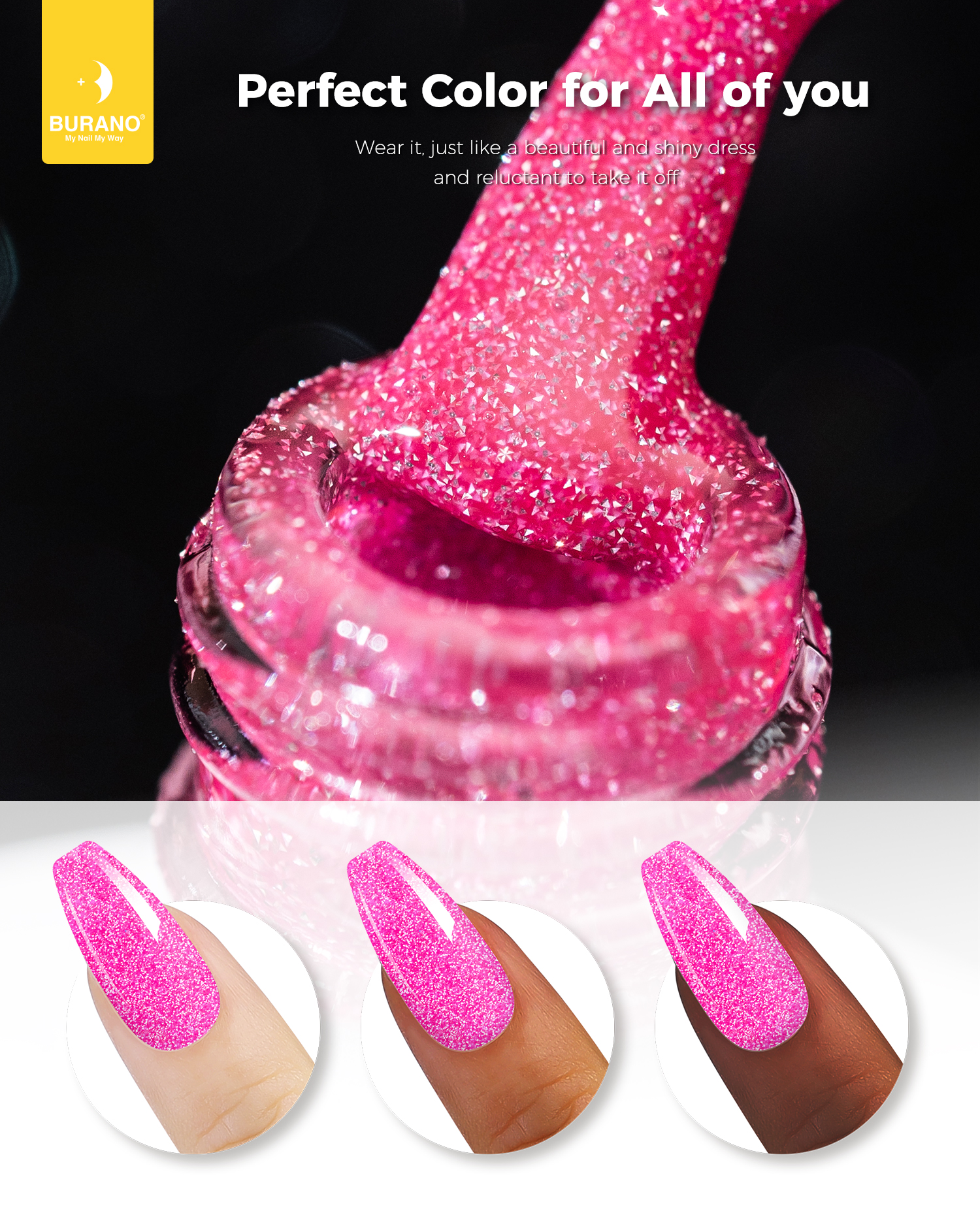 BURANO Reflective Glitter Gel-S5
