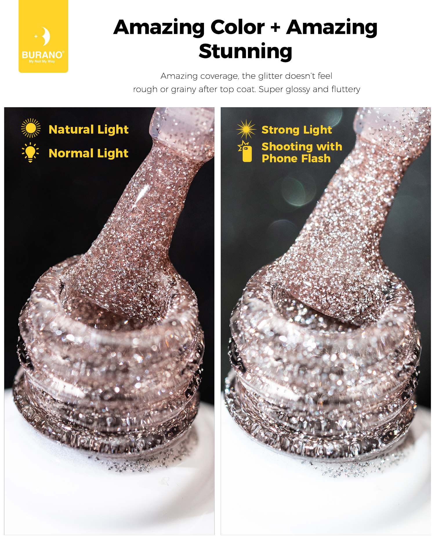 BURANO Reflective Glitter Gel-S1