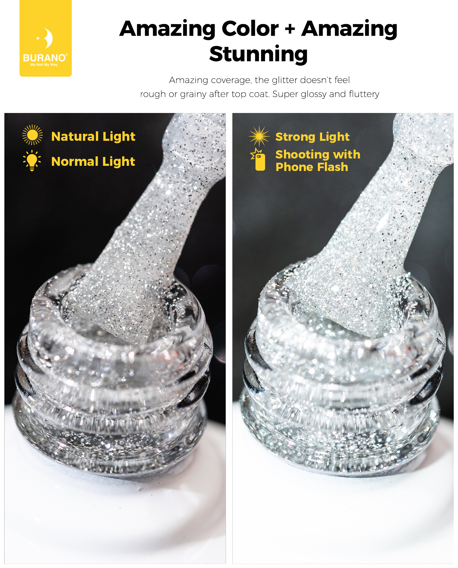 BURANO Reflective Glitter Gel-S11