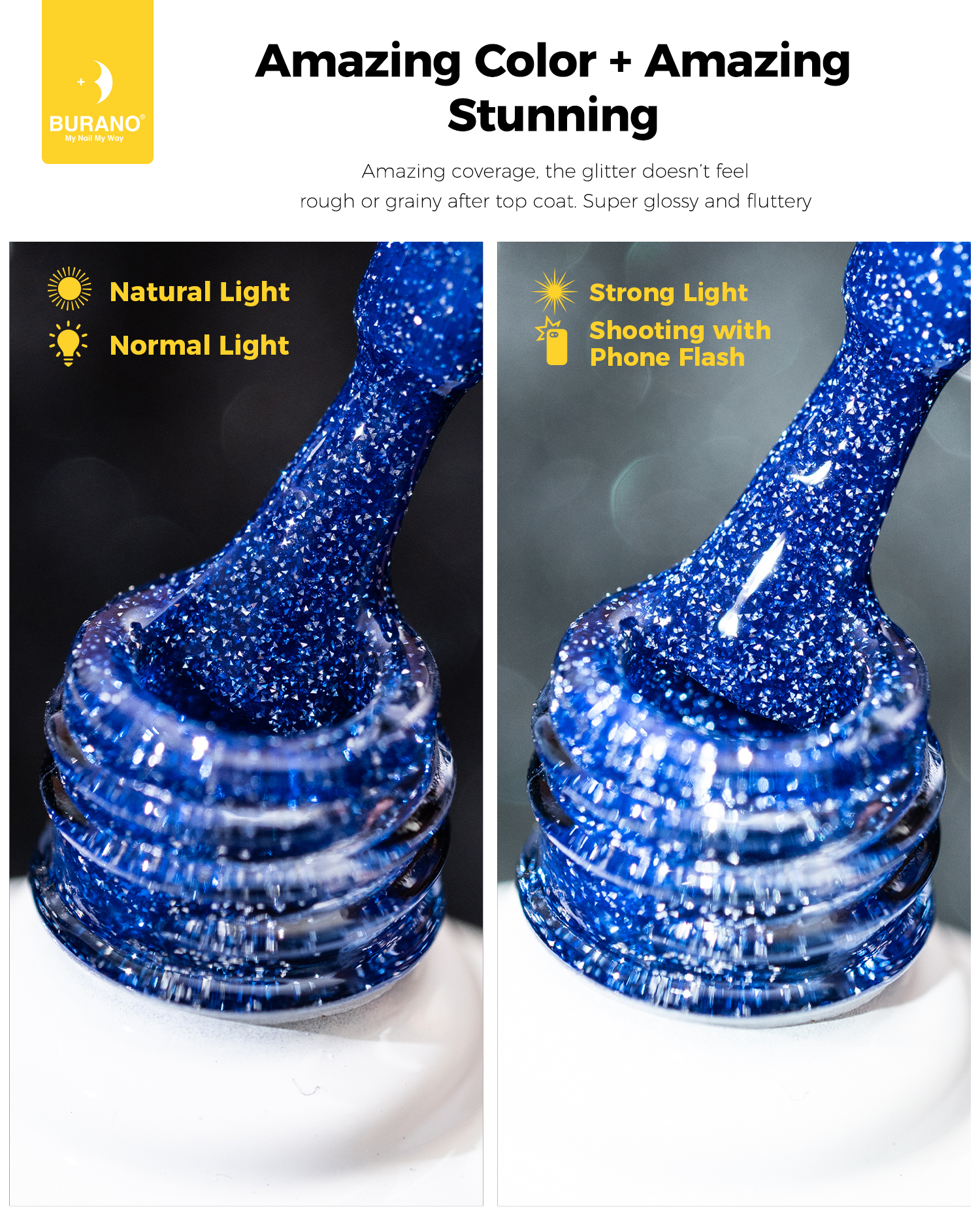 BURANO Reflective Glitter Gel-S1