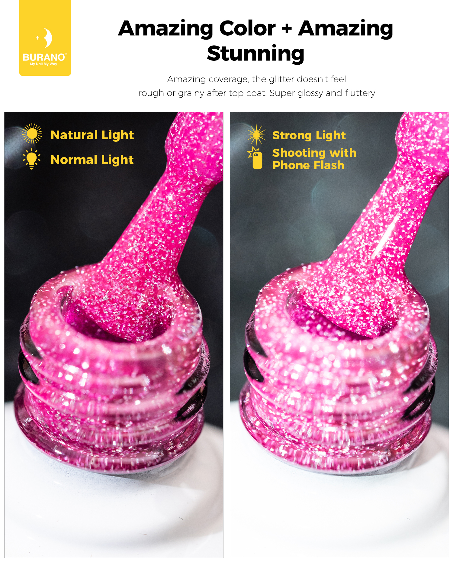 BURANO Reflective Glitter Gel-S13