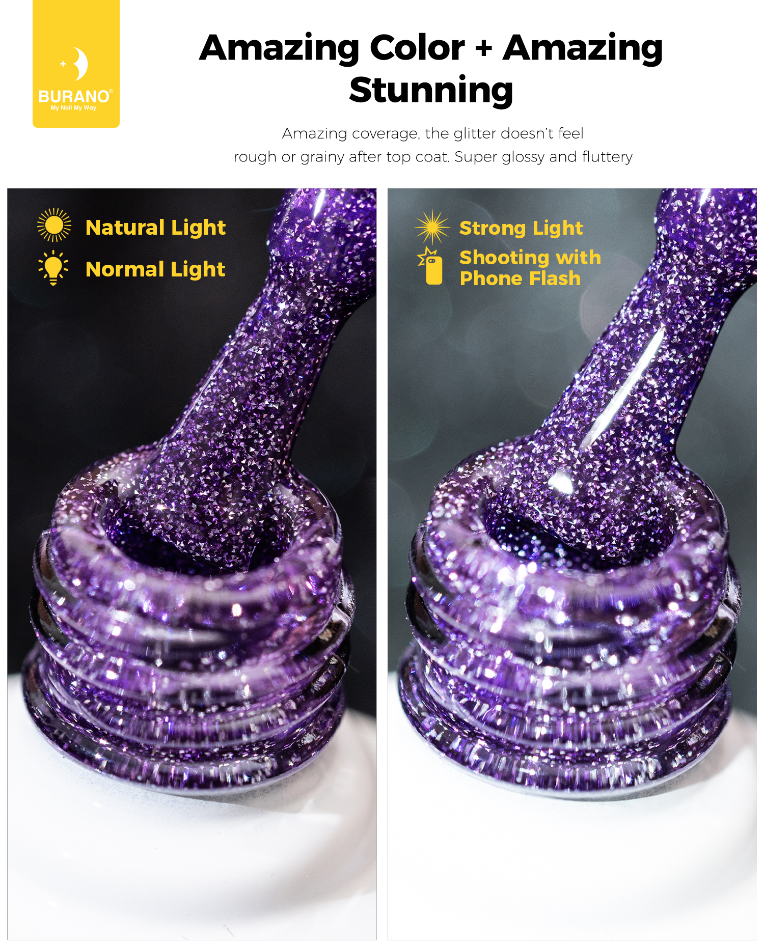 BURANO Reflective Glitter Gel-S14