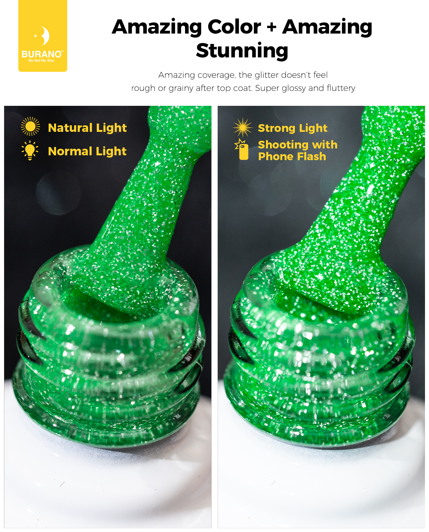 BURANO Reflective Glitter Gel-S20