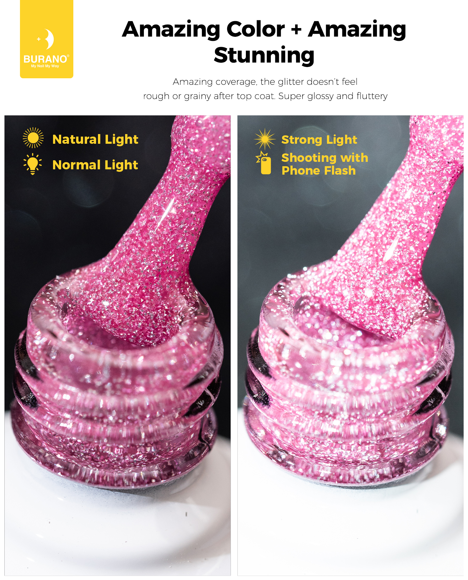 BURANO Reflective Glitter Gel-S21