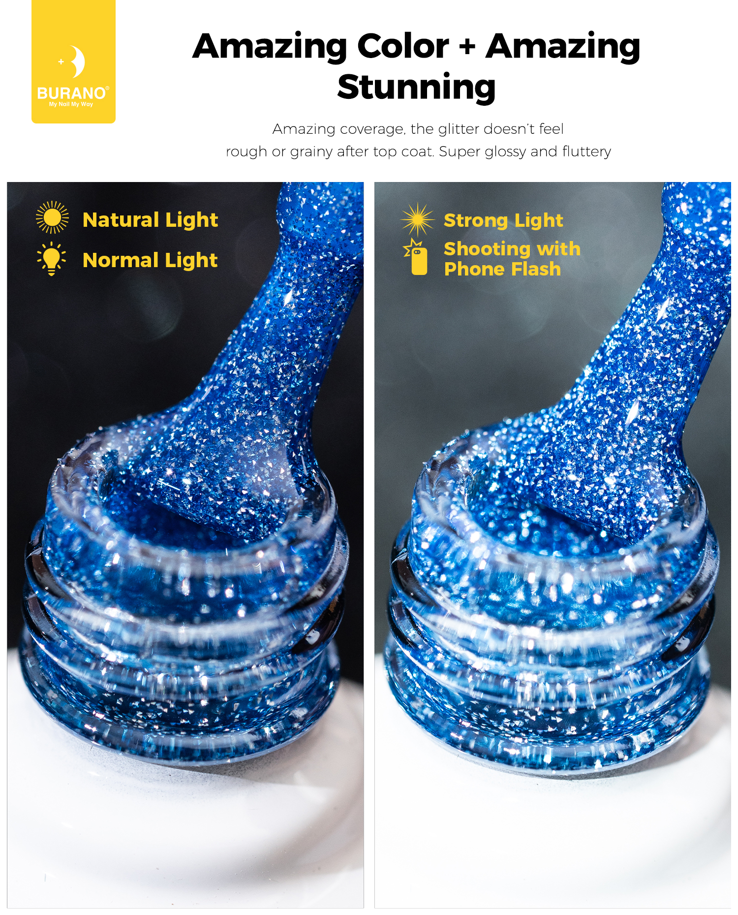 BURANO Reflective Glitter Gel-S23