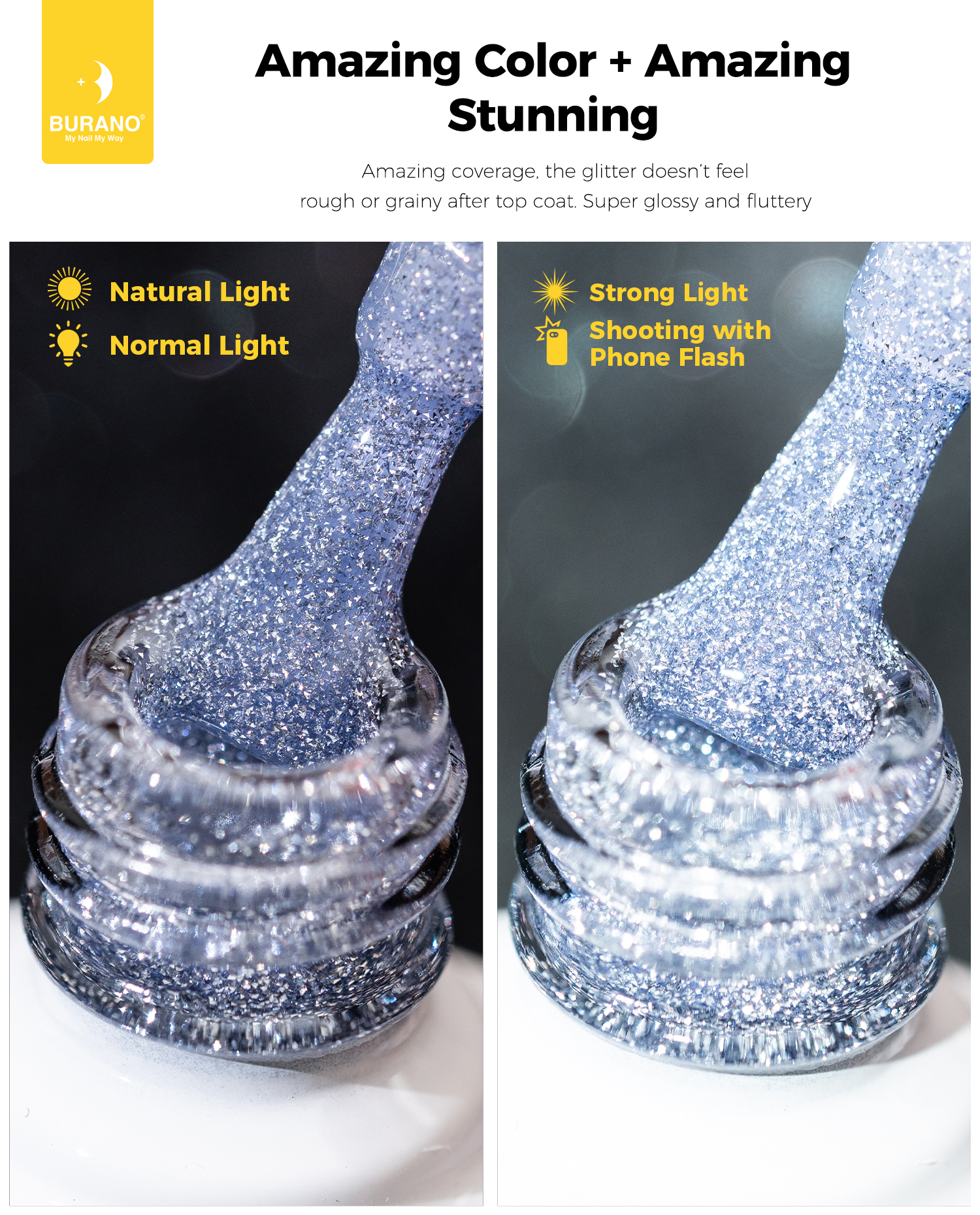BURANO Reflective Glitter Gel-S27