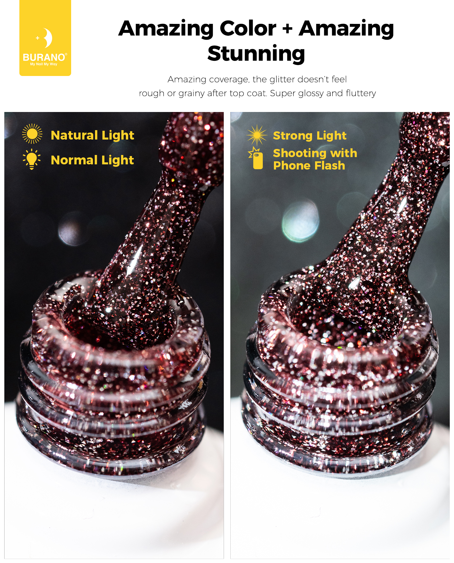 BURANO Reflective Glitter Gel-S7