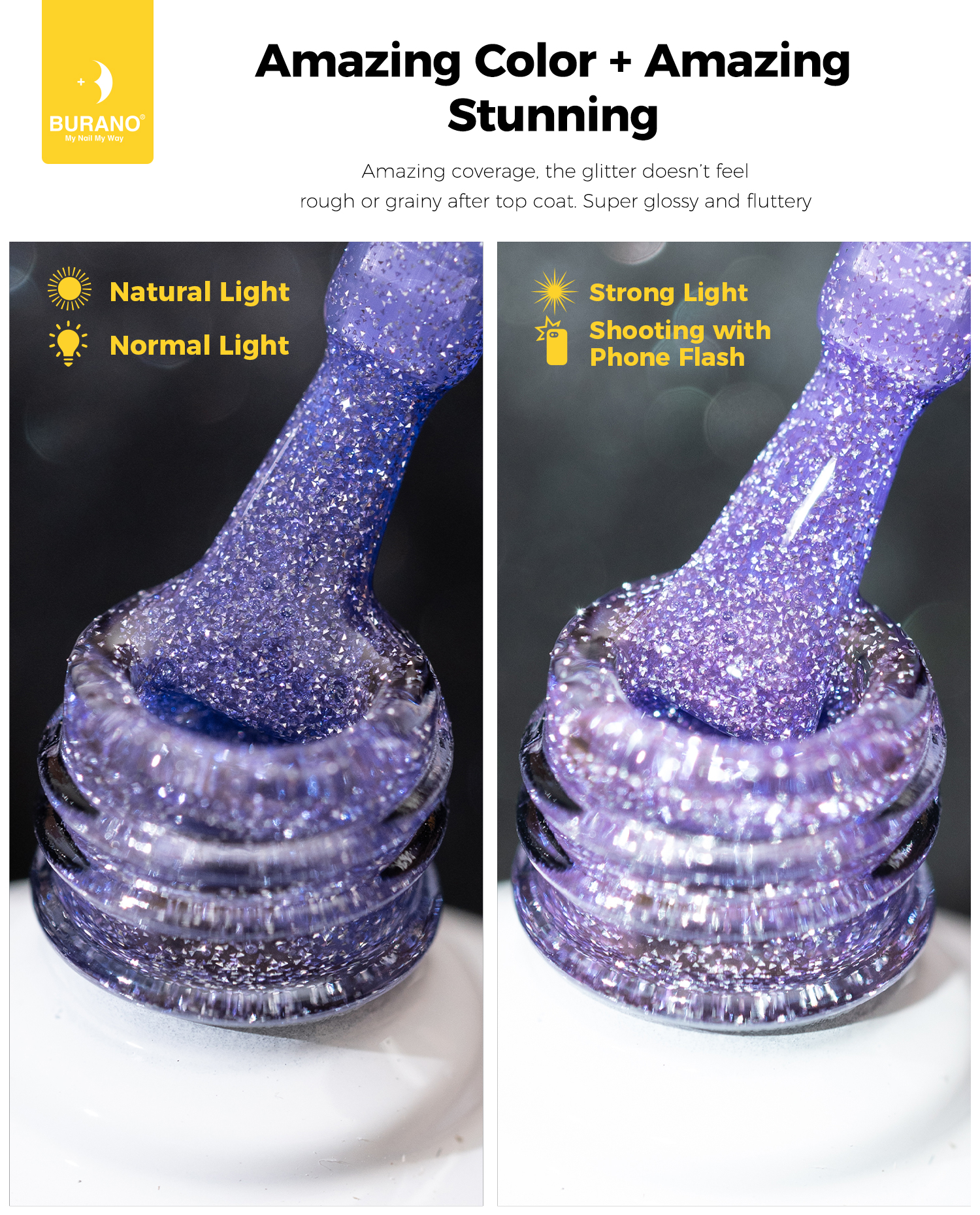 BURANO Reflective Glitter Gel-S9