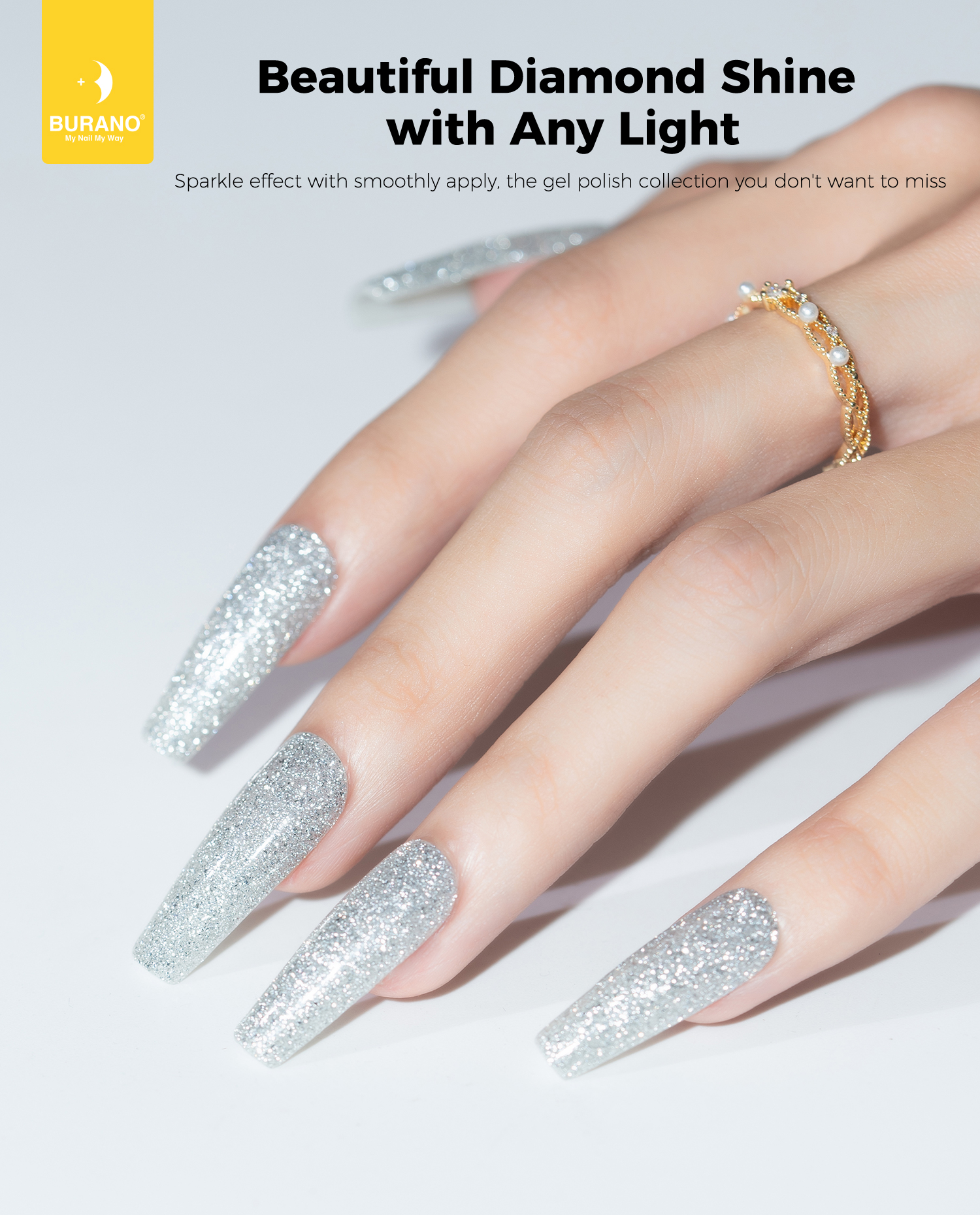 BURANO Reflective Glitter Gel-S10