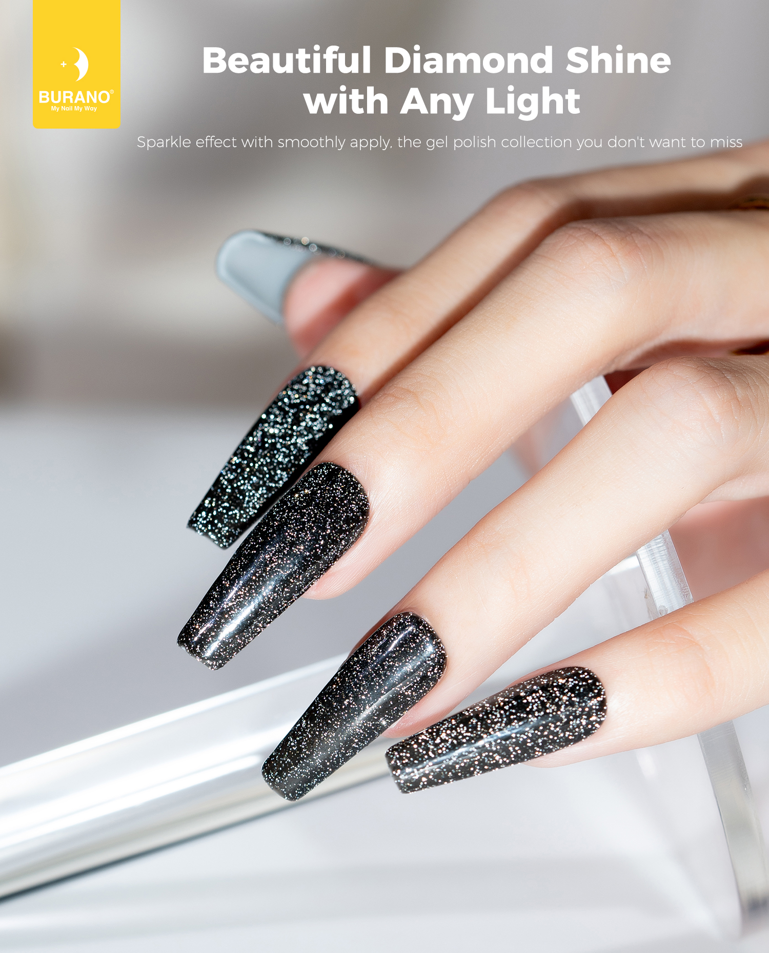 BURANO Reflective Glitter Gel-S15