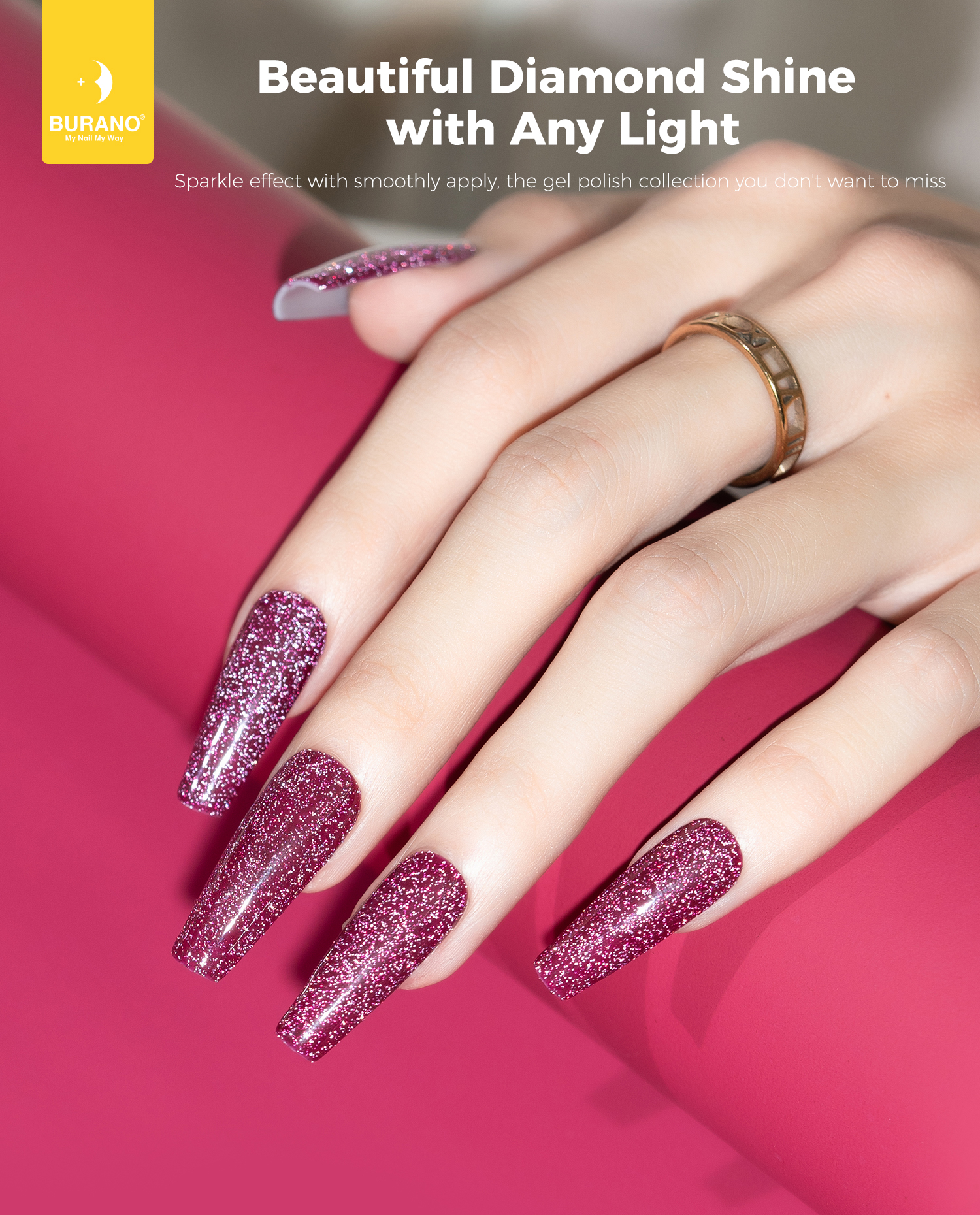 BURANO Reflective Glitter Gel-S18