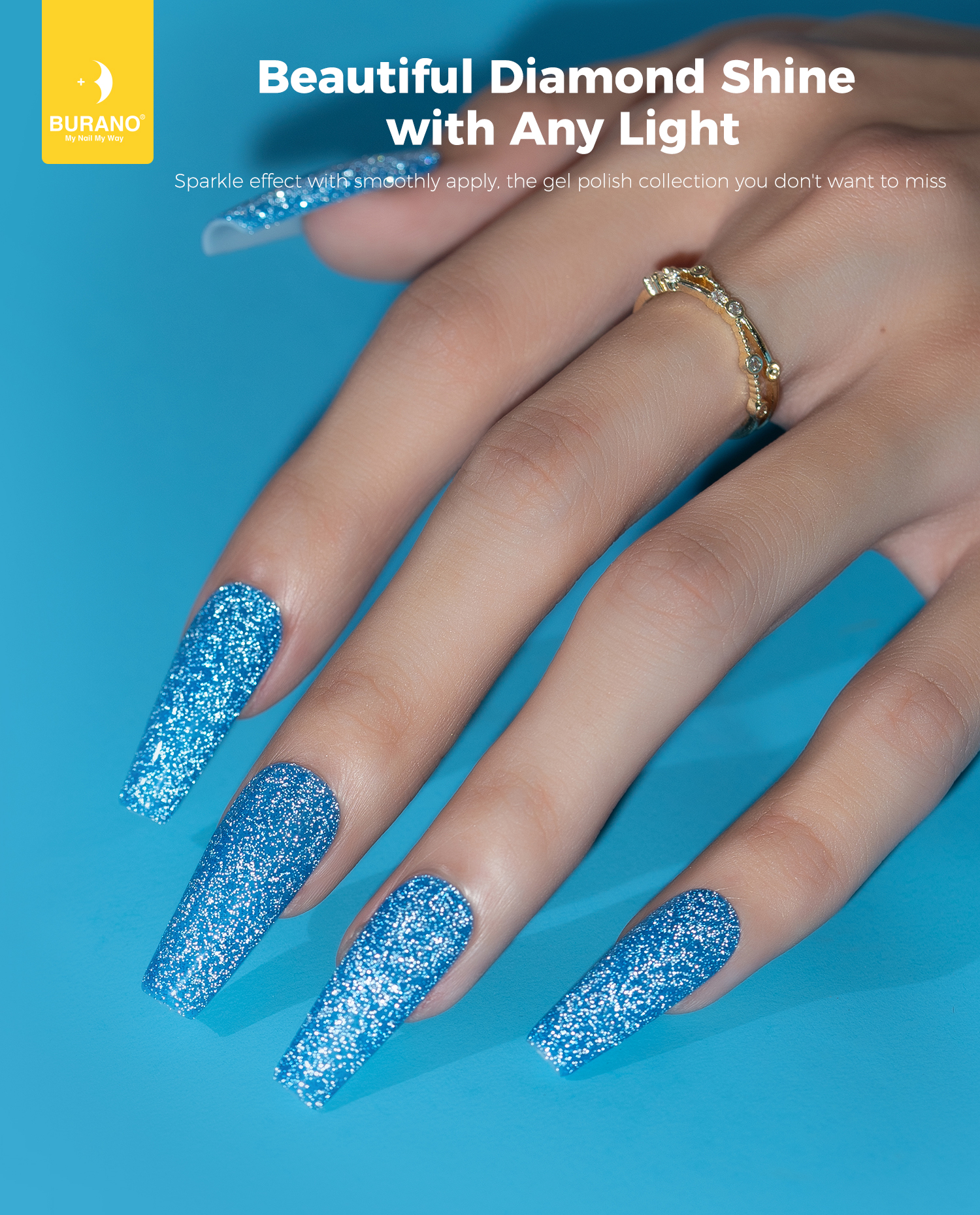 BURANO Reflective Glitter Gel-S23