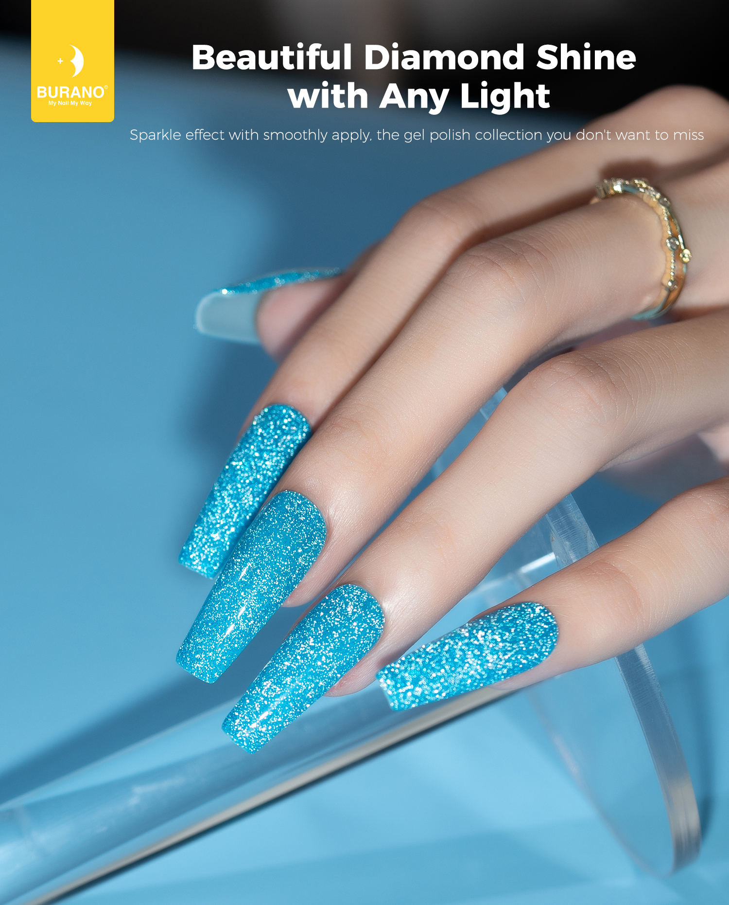 BURANO Reflective Glitter Gel-S24