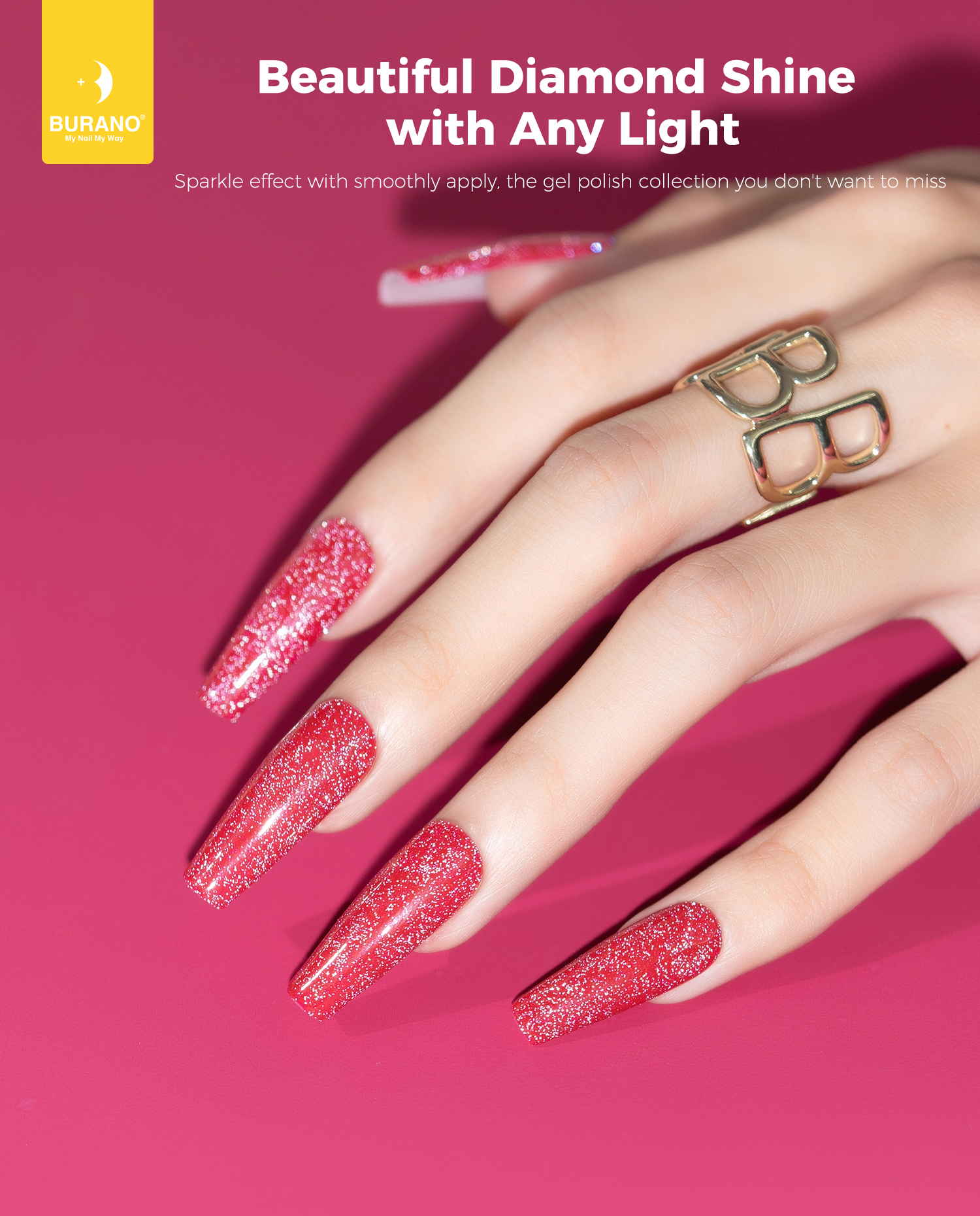 BURANO Reflective Glitter Gel-S25