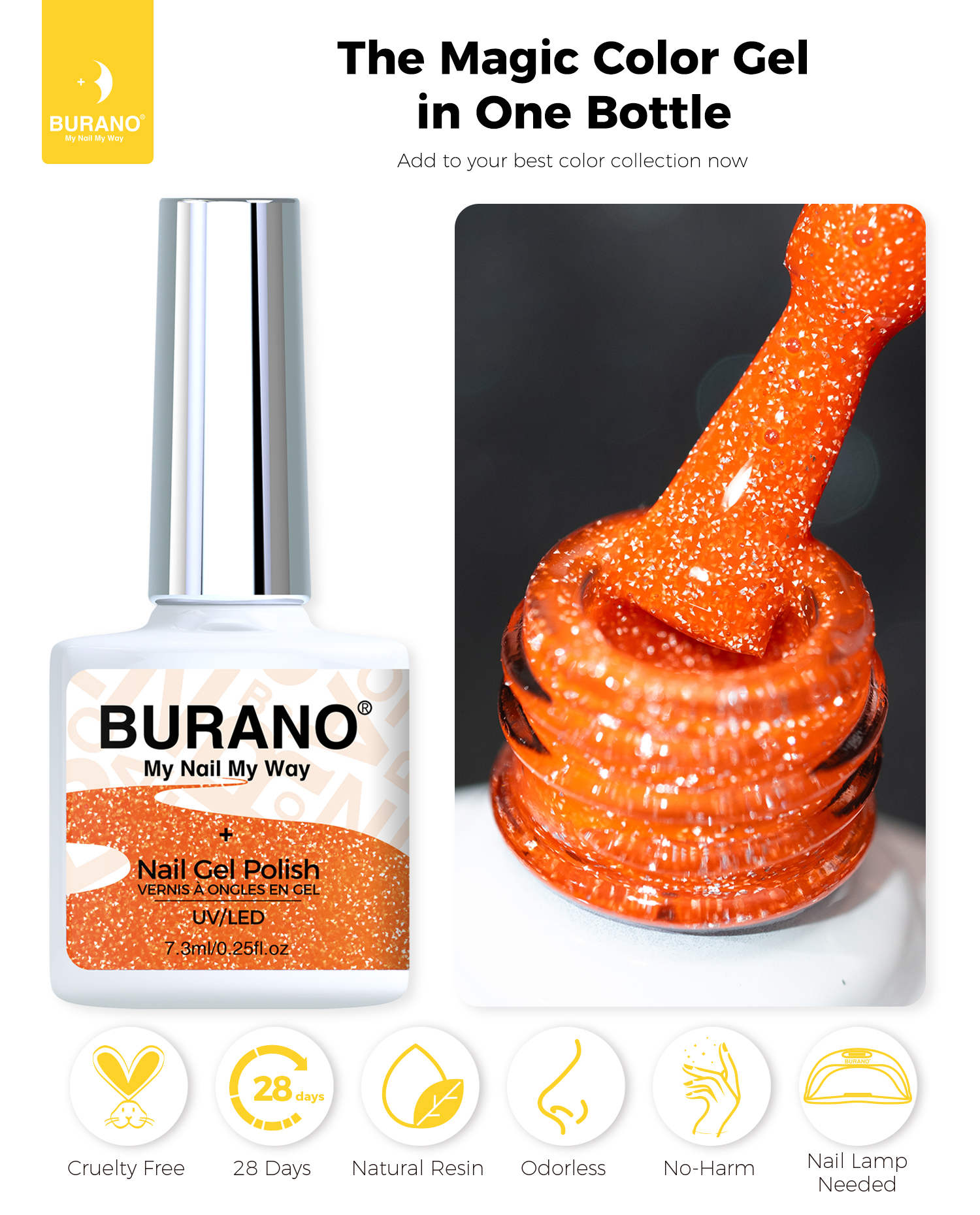 BURANO Reflective Glitter Gel-S4