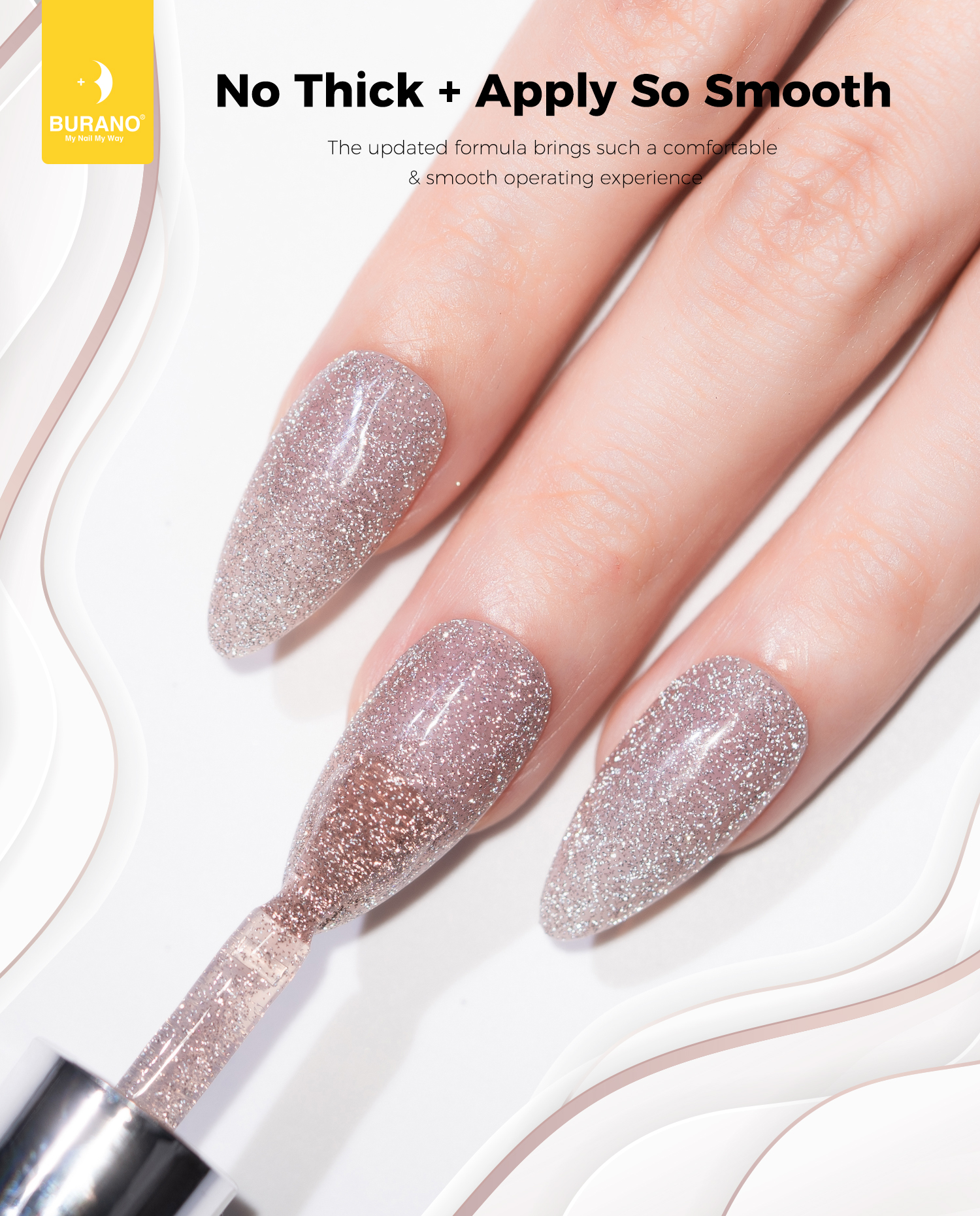 BURANO Reflective Glitter Gel-S1