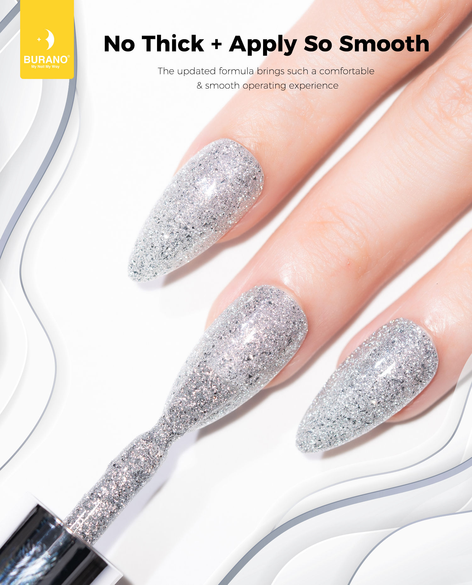 BURANO Reflective Glitter Gel-S10