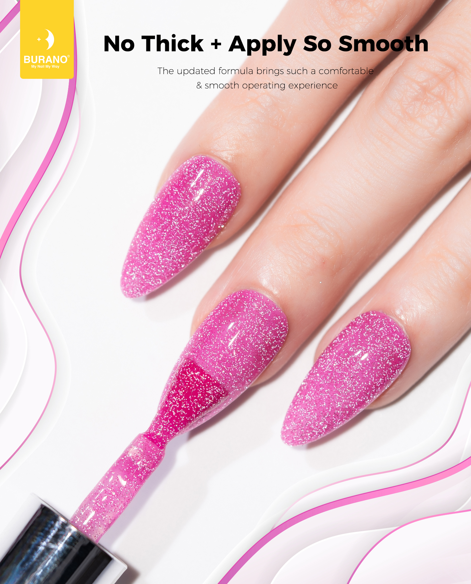 BURANO Reflective Glitter Gel-S13