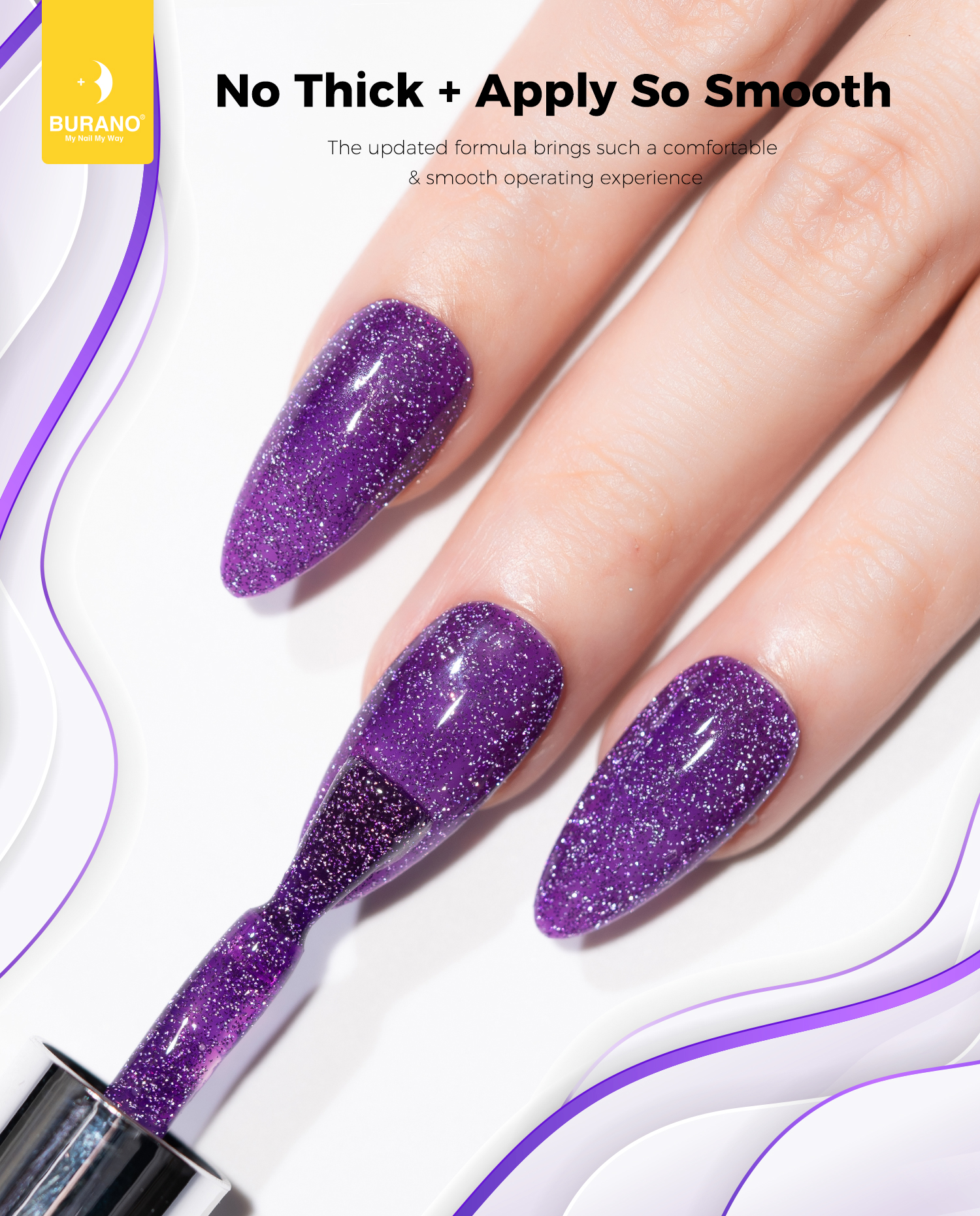 BURANO Reflective Glitter Gel-S14