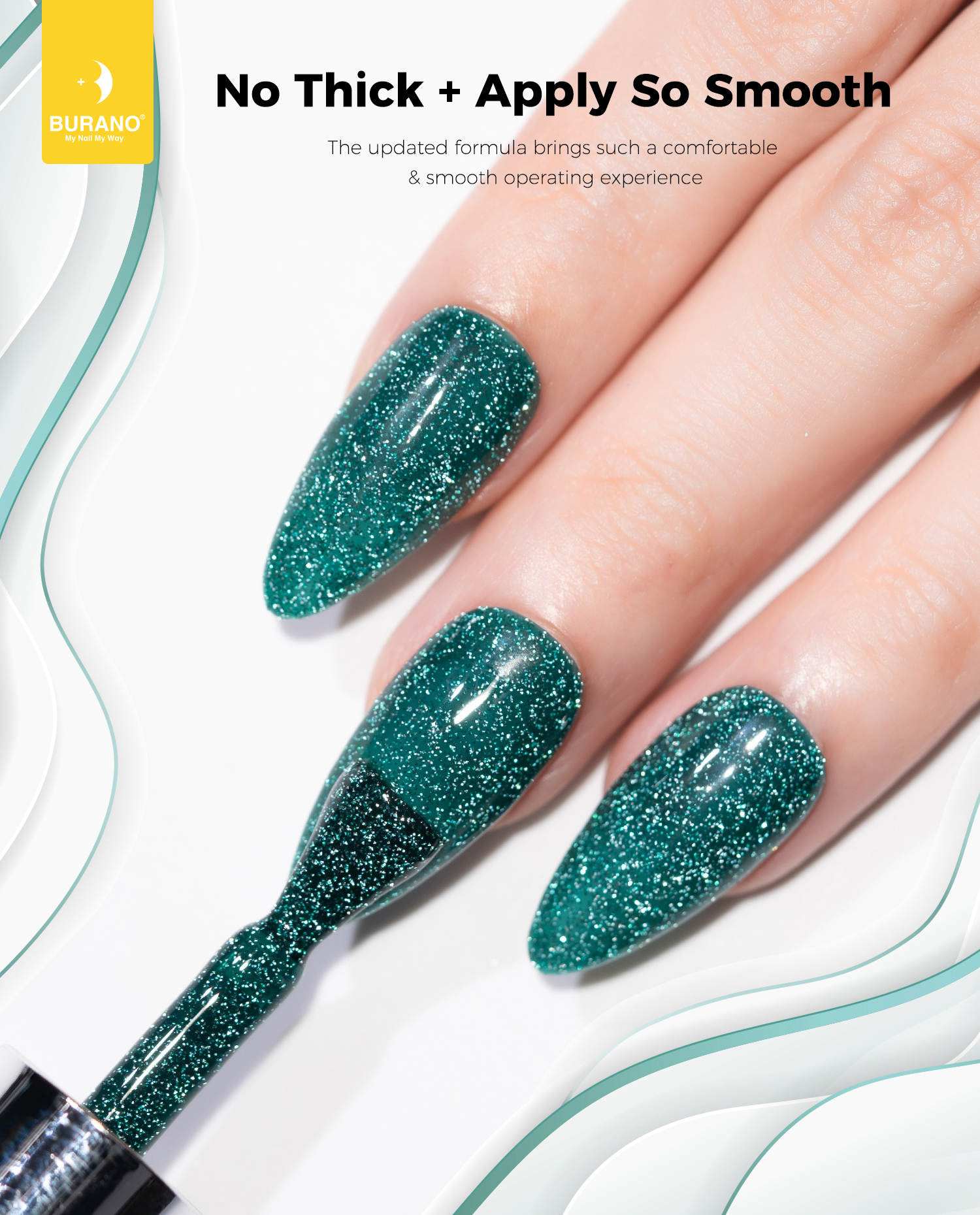BURANO Reflective Glitter Gel-S17