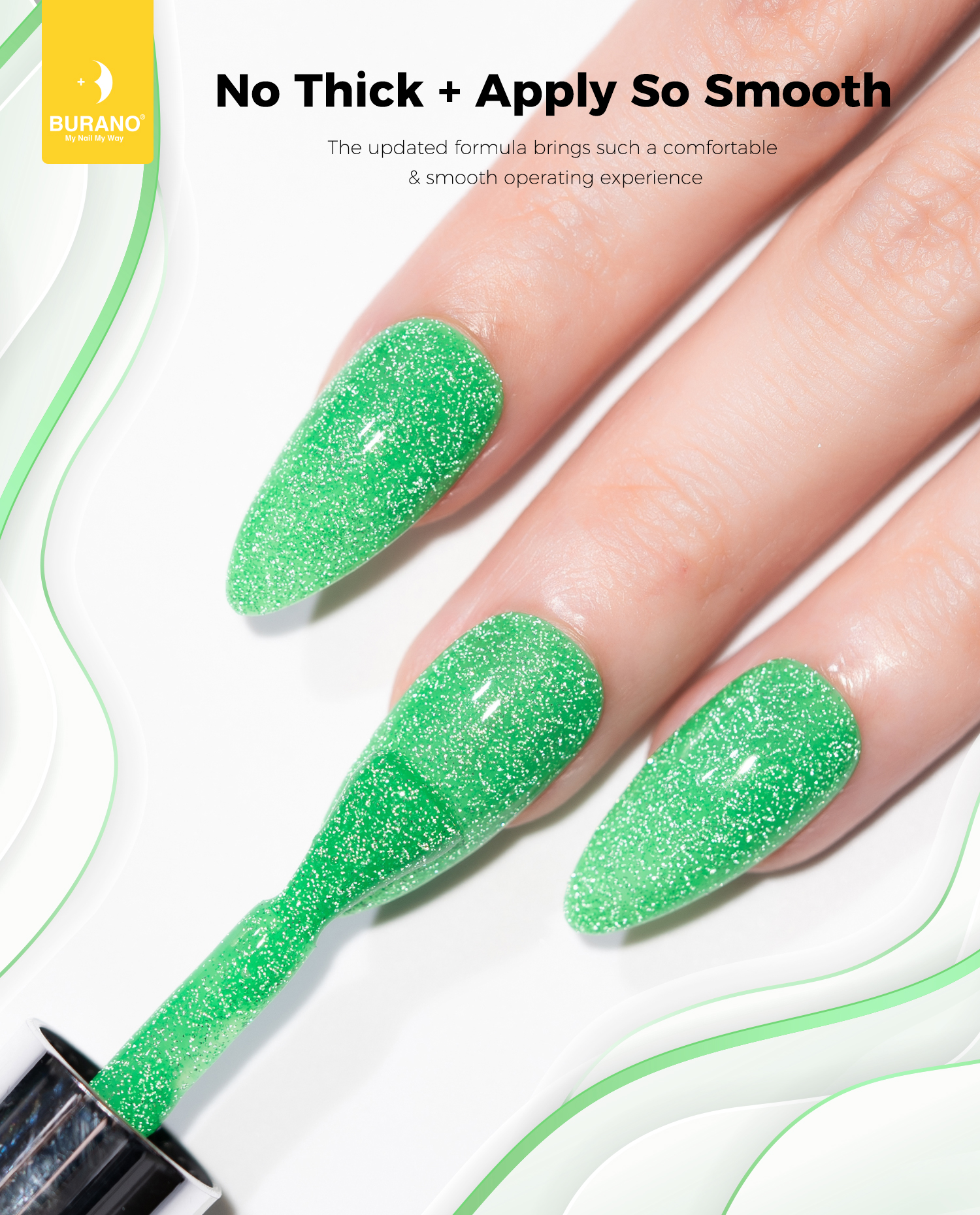 BURANO Reflective Glitter Gel-S20