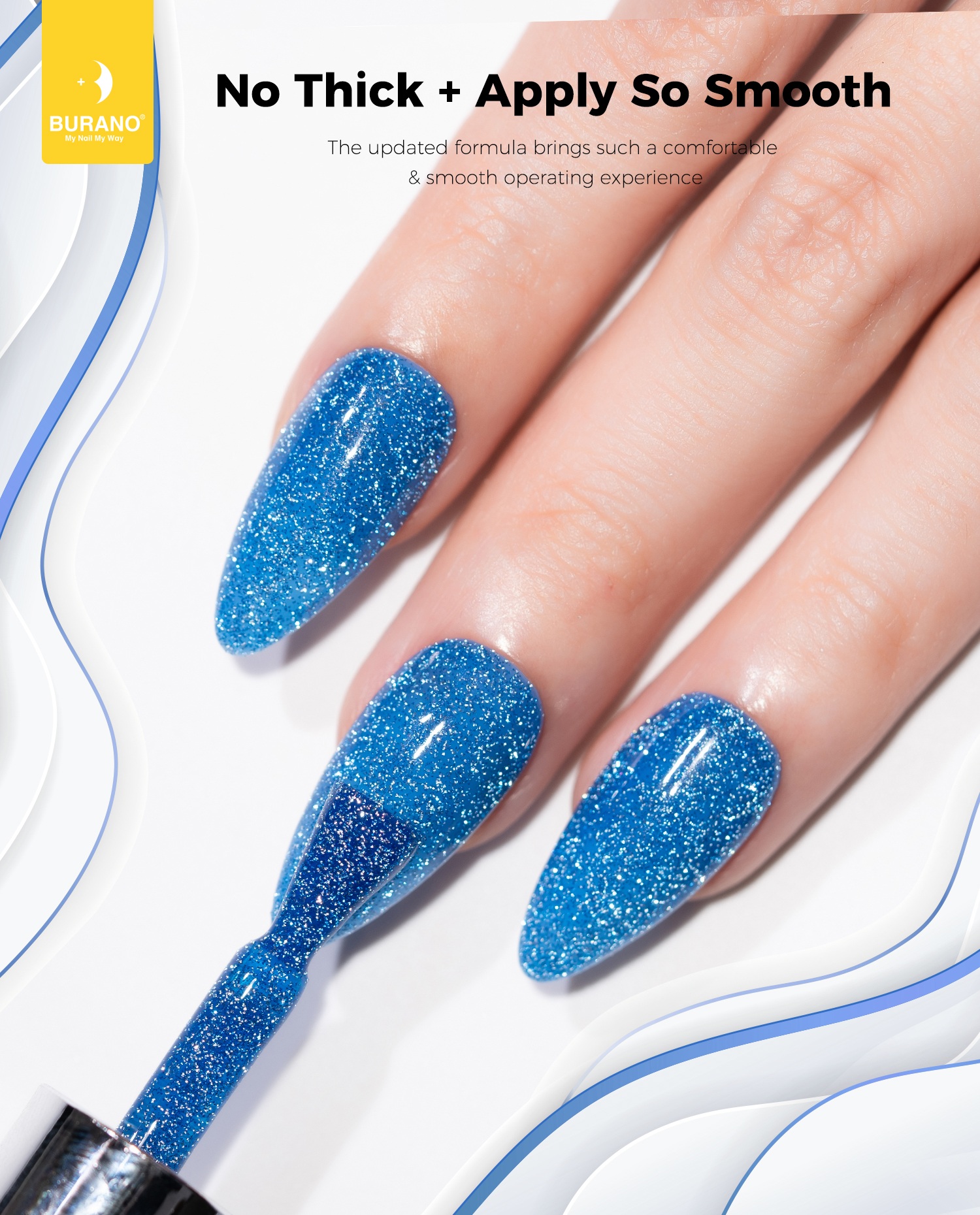 BURANO Reflective Glitter Gel-S23